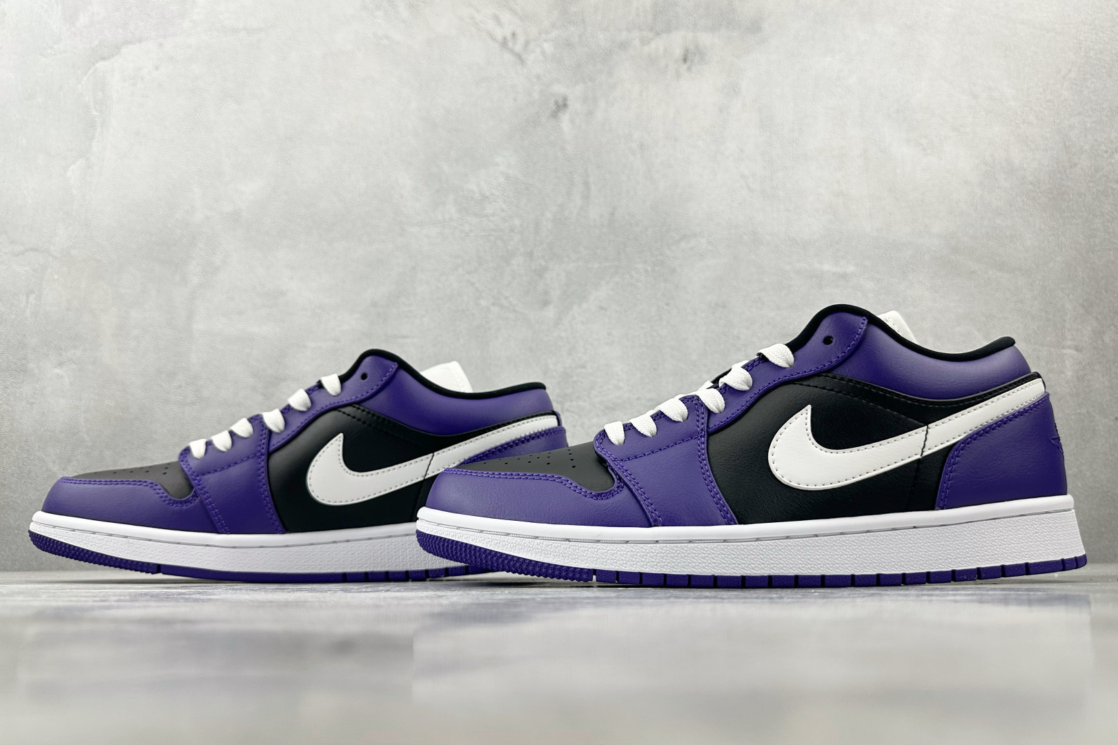 图片[5]-OT  打破市场垄断 顶级过验品质 一流品控免检产品 配色持续更新 原鞋开发 还原公司级 定位市场第一梯队 Jordan Air Jordan 1 low 黑紫拼接 货号：553558-501 尺码：35.5 36 36.5 37.5 38 38.5 39 40 40.5 41 42 42.5 43 44 44.5 45 46-选品中心