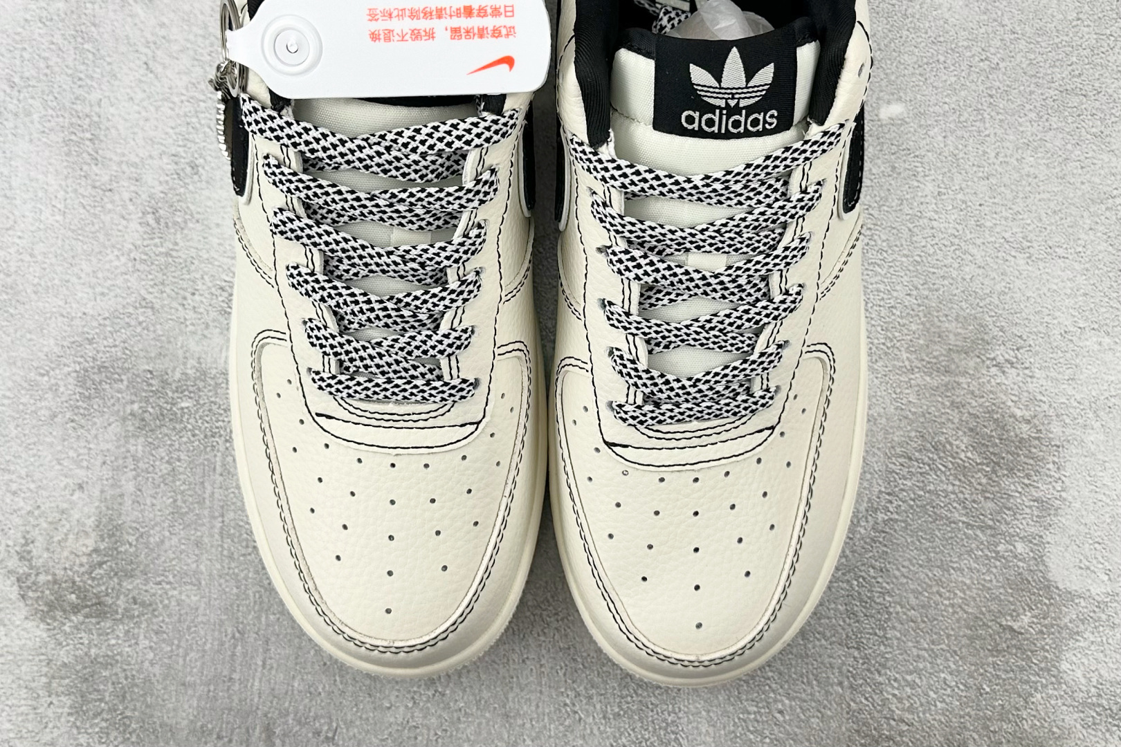 260 Nike Air Force 1'07 adidas 联名 米白黑 KB1688-003-Chinese  UA Cheap High Quatity Brand  Clothes Bags handbags Sneakers wholesale wholesaler seller from China Factory suppliers Fashion Clothing  Shoes best Quality Beautiful Price  260 Nike Air Force 1'07 adidas 联名 米白黑 KB1688-003