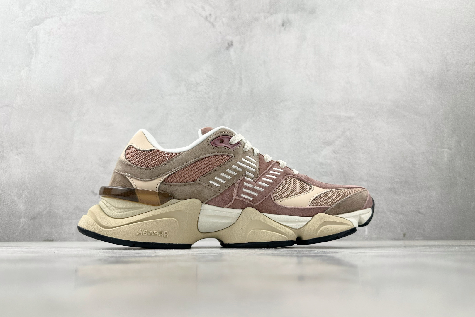 图片[2]-M版  纯原标杆 品质无敌 New Balance NB 9060 灰粉色 货号：U9060EEH 尺码：36 36.5 37.5 38 38.5 39 40 40.5 41 42 42.5 43 44 44.5 45-选品中心