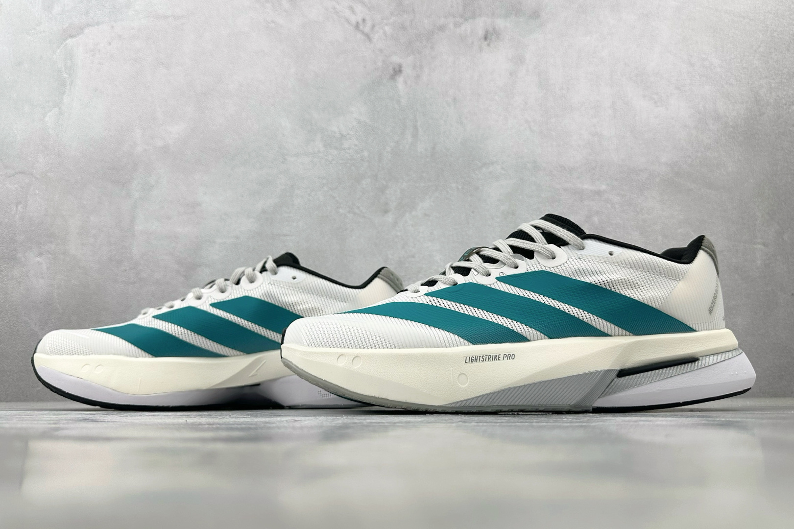 图片[5]-HD  平台订单 adidas Adizero Boston 13 白青 货号：JR4791 尺码：36 36.5 37 38.5 39 40 40.5 41 42 42.5 43 44 44.5 45 46-选品中心