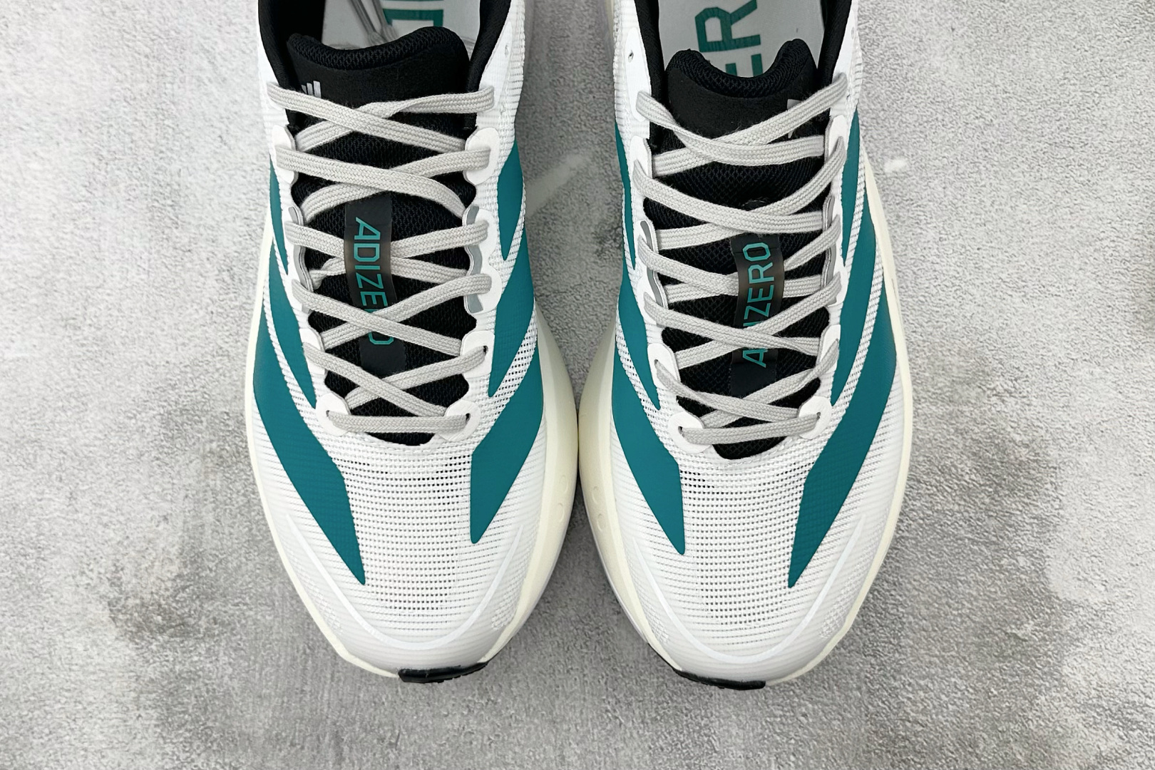 图片[7]-HD  平台订单 adidas Adizero Boston 13 白青 货号：JR4791 尺码：36 36.5 37 38.5 39 40 40.5 41 42 42.5 43 44 44.5 45 46-选品中心