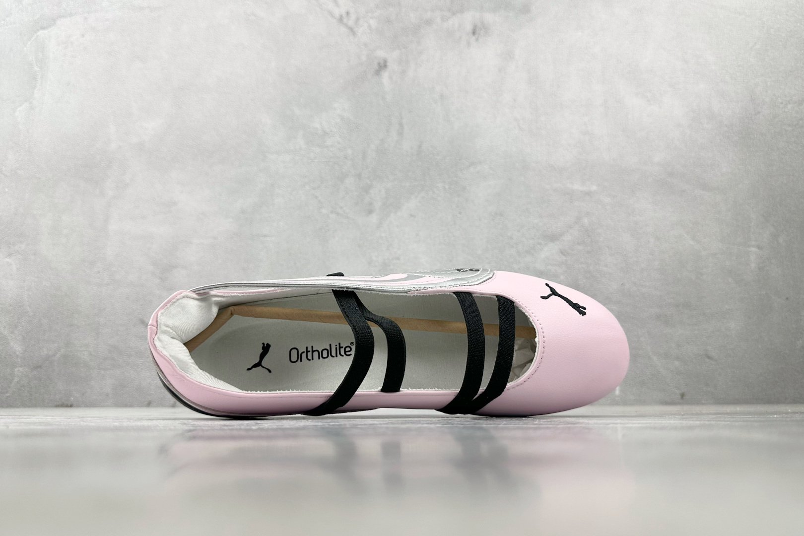 160 定制球鞋 PUMA Speedcat 系列 赛场竞速 黑白粉银 403587-01