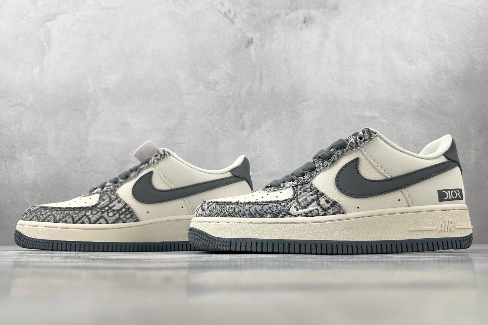 图片[5]-XC  Nike Air Force 1\’07 DIOR 联名 灰白 货号：XS1958 589 尺码：36 36.5 37.5 38 38.5 39 40 40.5 41 42 42.5 43 44 44.5 45-选品中心