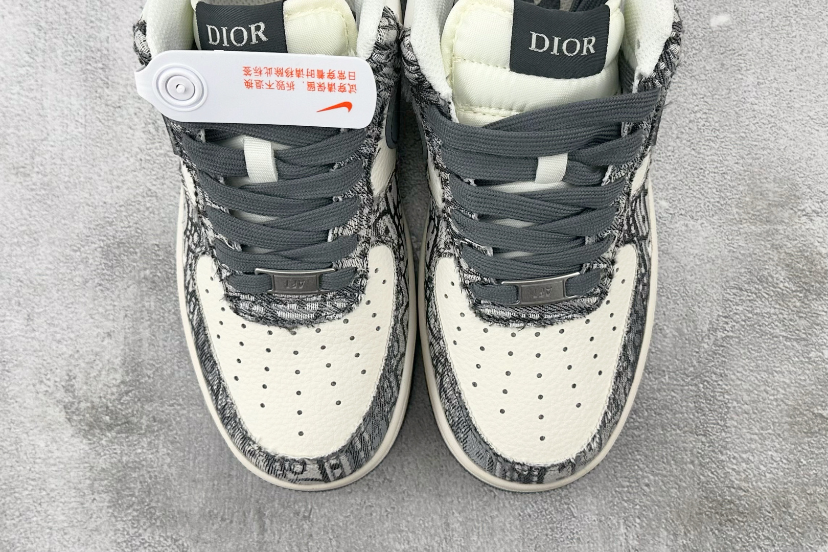 图片[7]-XC  Nike Air Force 1\’07 DIOR 联名 灰白 货号：XS1958 589 尺码：36 36.5 37.5 38 38.5 39 40 40.5 41 42 42.5 43 44 44.5 45-选品中心
