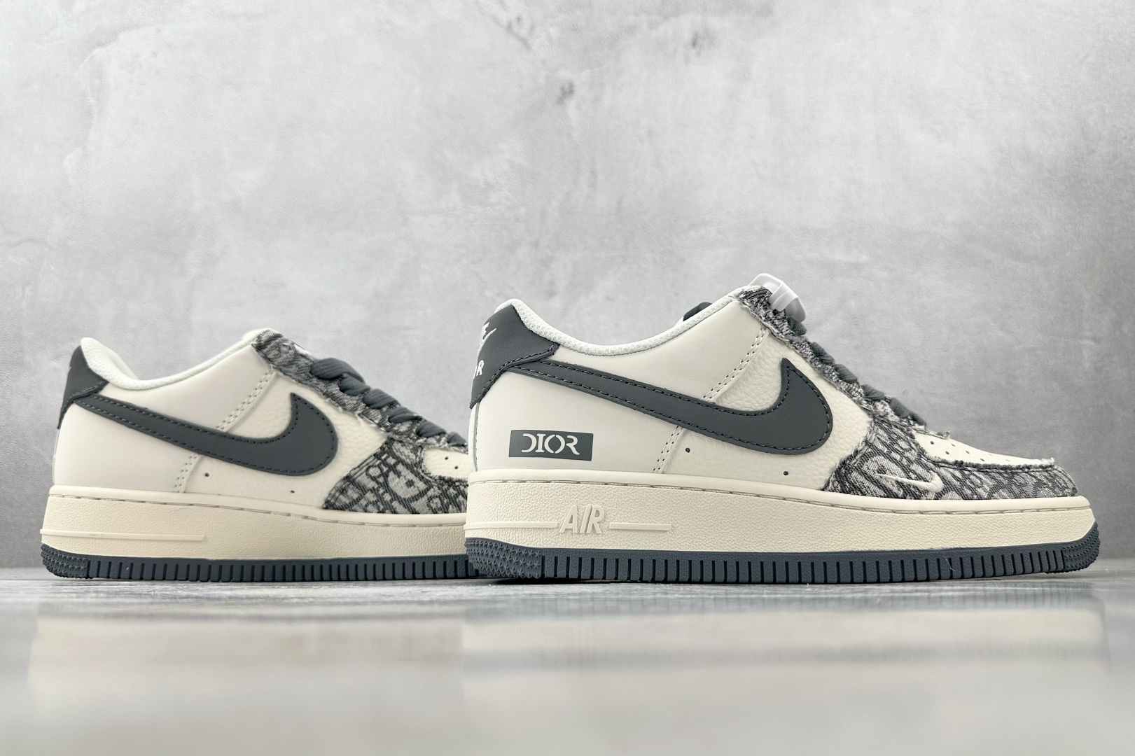 图片[6]-XC  Nike Air Force 1\’07 DIOR 联名 灰白 货号：XS1958 589 尺码：36 36.5 37.5 38 38.5 39 40 40.5 41 42 42.5 43 44 44.5 45-选品中心