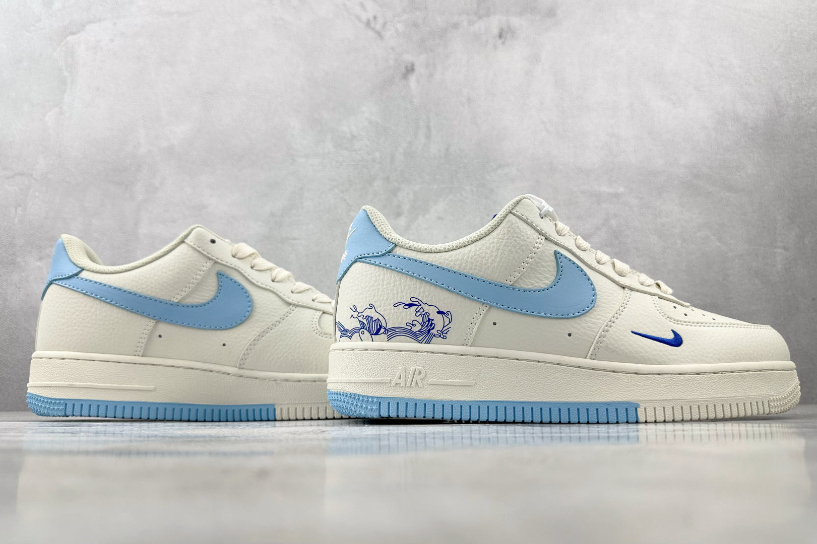 图片[6]-XC  Nike Air Force 1\’07 联名 白蓝 货号：CS5288 027 尺码：36 36.5 37.5 38 38.5 39 40 40.5 41 42 42.5 43 44 44.5 45-选品中心