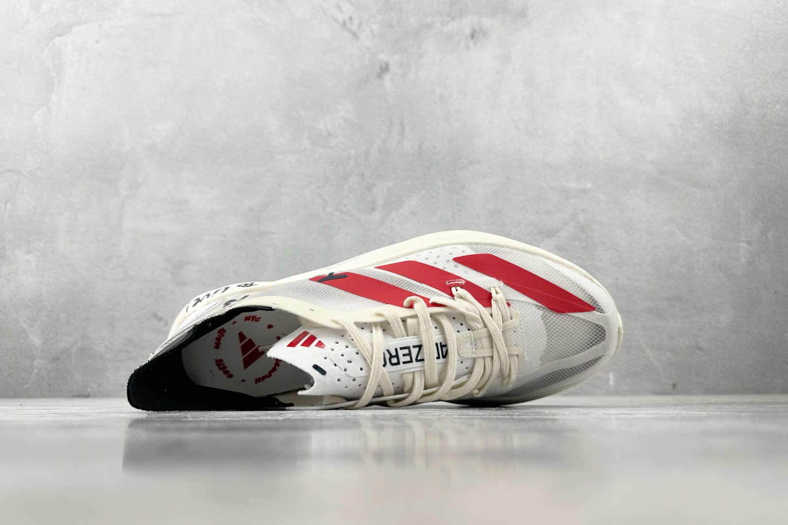 图片[3]-HD  平台订单 adidas Adizero Adios Pro 3 米白红 货号：GW7261 尺码：36 36.5 37.5 38 38.5 39 40 40.5 41 42 42.5 43 44 44.5 45 46-选品中心