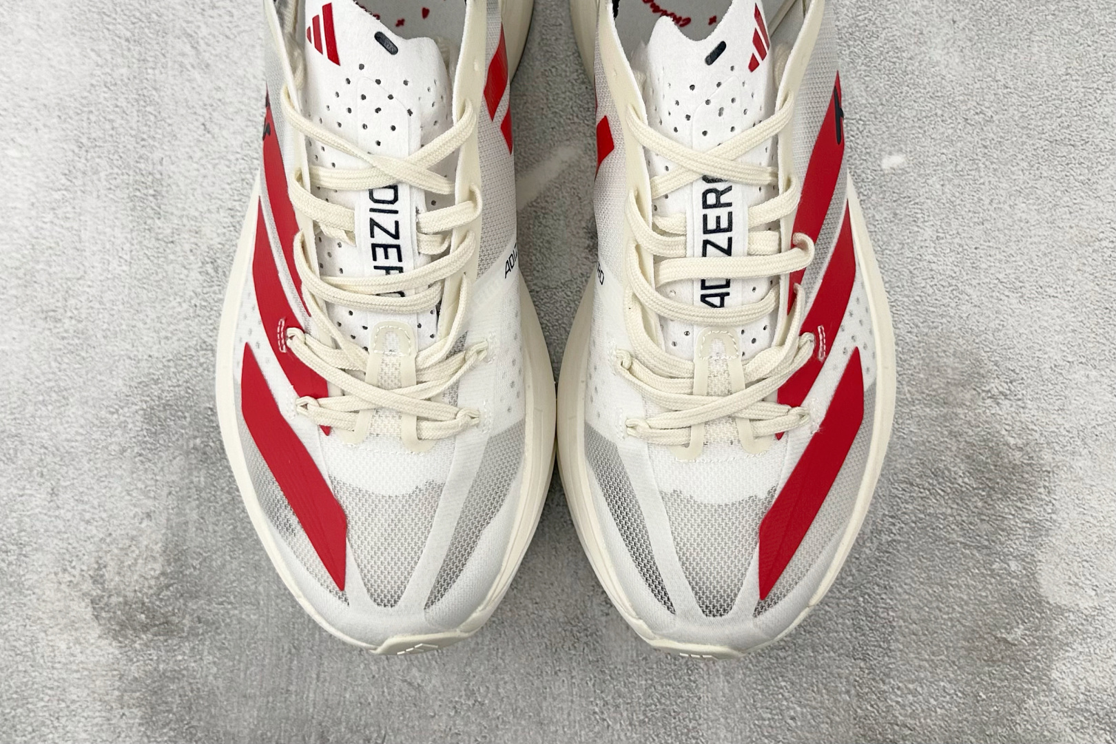 图片[7]-HD  平台订单 adidas Adizero Adios Pro 3 米白红 货号：GW7261 尺码：36 36.5 37.5 38 38.5 39 40 40.5 41 42 42.5 43 44 44.5 45 46-选品中心