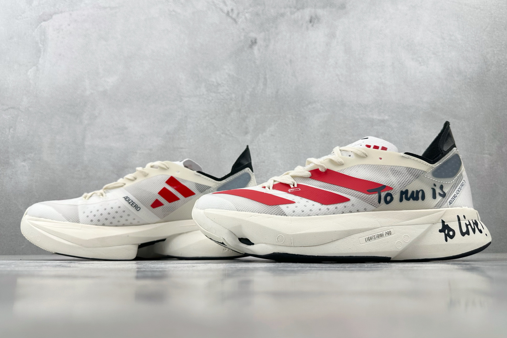 图片[5]-HD  平台订单 adidas Adizero Adios Pro 3 米白红 货号：GW7261 尺码：36 36.5 37.5 38 38.5 39 40 40.5 41 42 42.5 43 44 44.5 45 46-选品中心