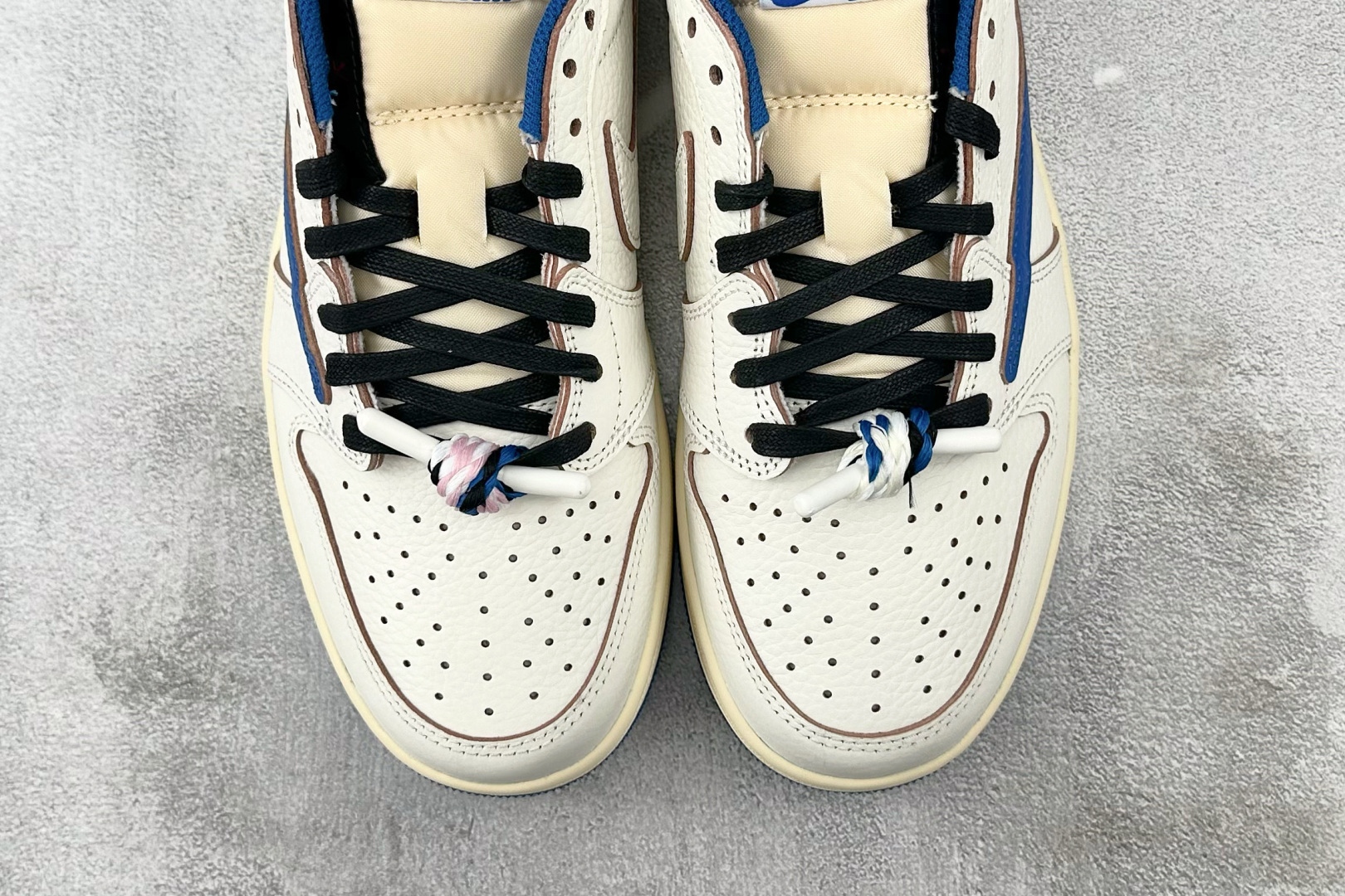 图片[7]-S2  纯原生产线 Travis Scott x Jordan Air Jordan 1 Low OG 蓝色 货号：DM7866-104 尺码：36 36.5 37 38.5 39 40 40.5 41 42 42.5 43 44 44.5 45 46 46.5 47.5 48 48.5-选品中心