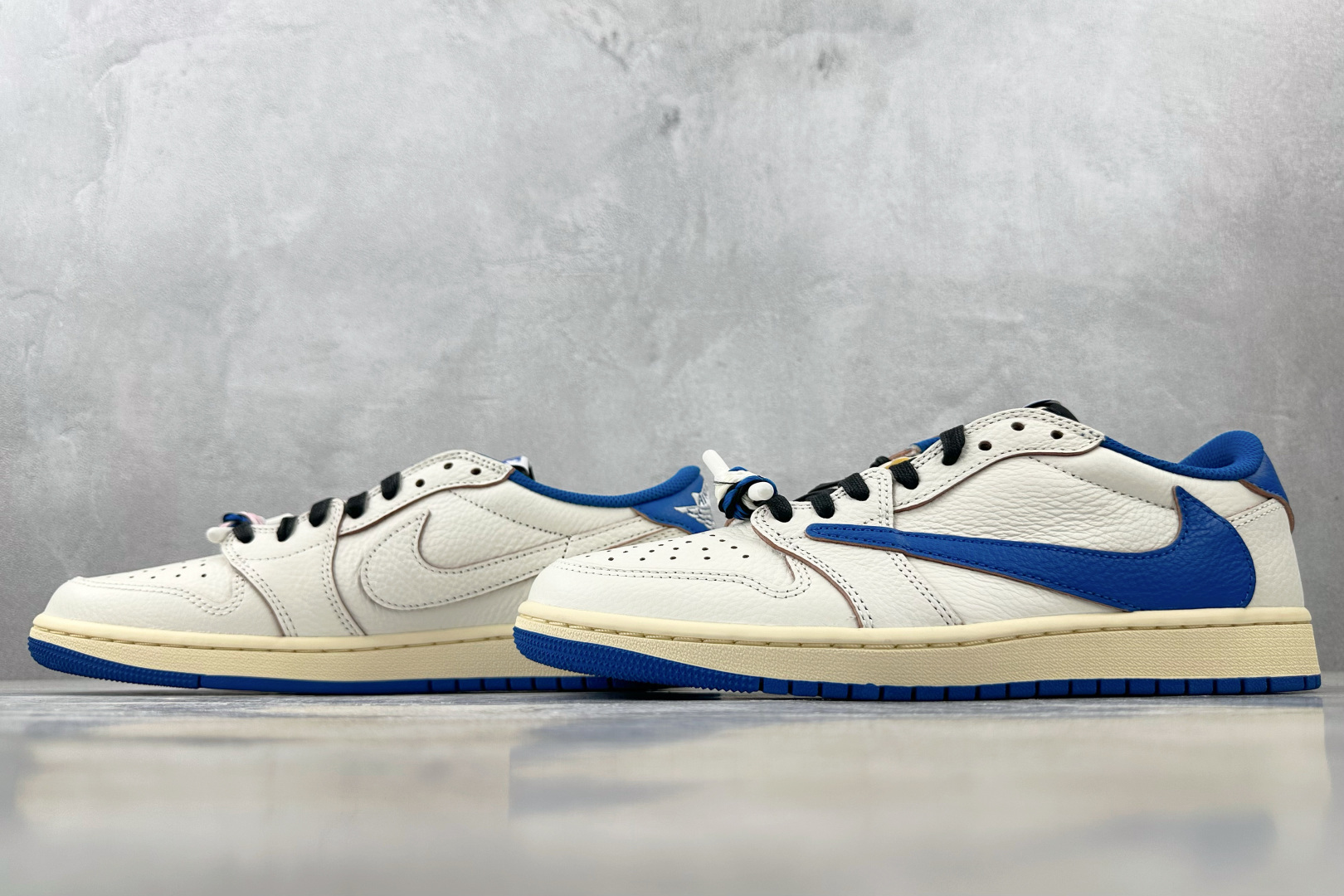 图片[5]-S2  纯原生产线 Travis Scott x Jordan Air Jordan 1 Low OG 蓝色 货号：DM7866-104 尺码：36 36.5 37 38.5 39 40 40.5 41 42 42.5 43 44 44.5 45 46 46.5 47.5 48 48.5-选品中心