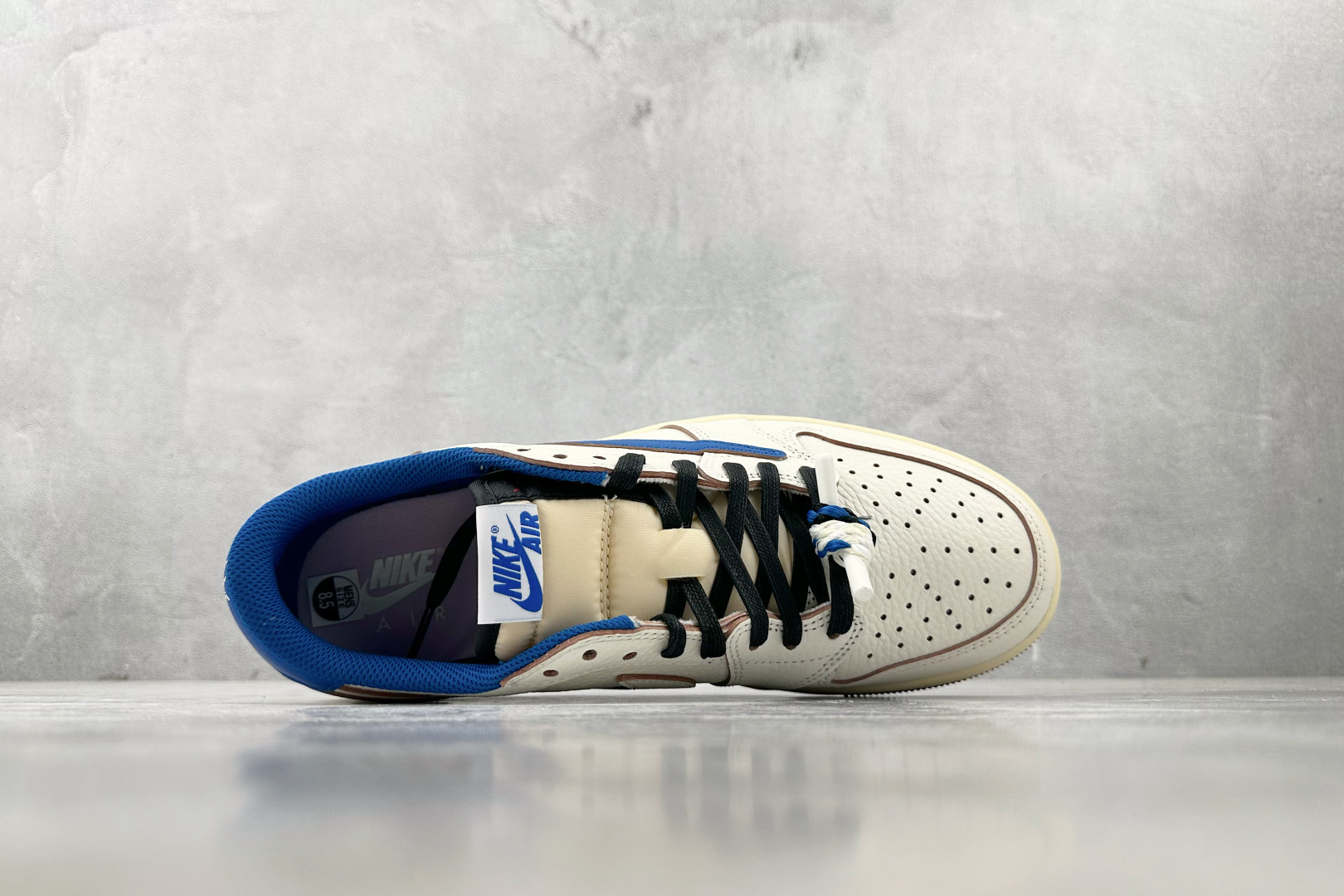 图片[3]-S2  纯原生产线 Travis Scott x Jordan Air Jordan 1 Low OG 蓝色 货号：DM7866-104 尺码：36 36.5 37 38.5 39 40 40.5 41 42 42.5 43 44 44.5 45 46 46.5 47.5 48 48.5-选品中心