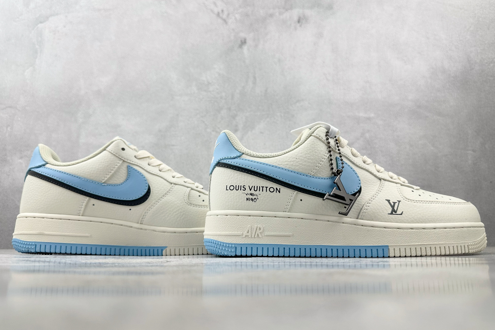260 Nike Air Force 1'07 LV 联名 米白蓝 CS5288-028