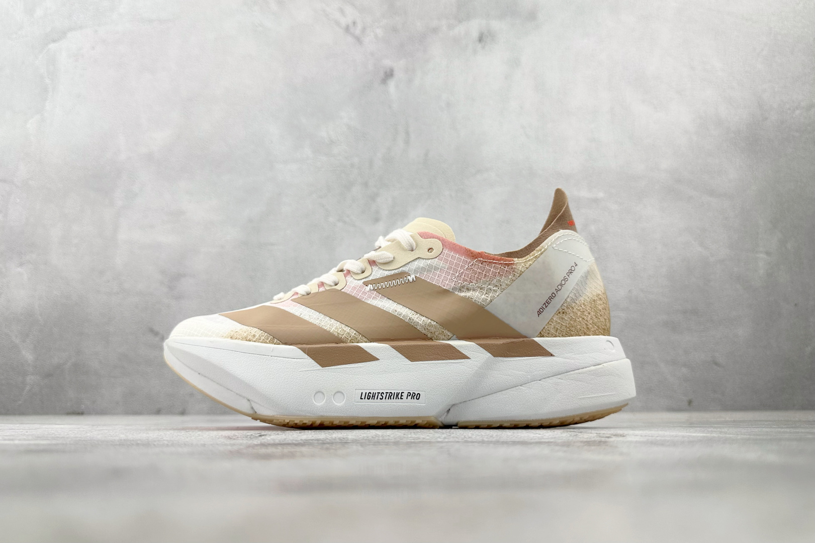 210 平台订单 adidAdizero Adios Pro 4 白橙色 JR6359