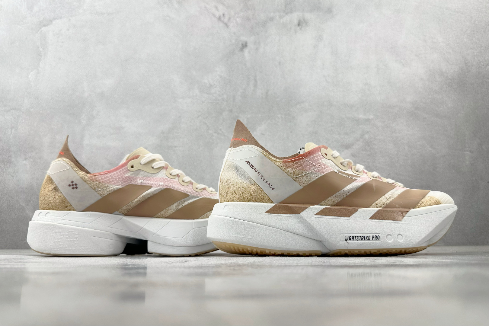 210 平台订单 adidAdizero Adios Pro 4 白橙色 JR6359