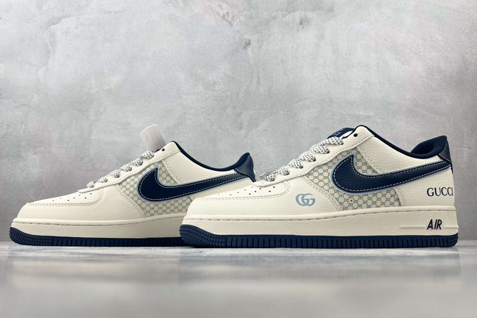260 Nike Air Force 1'07 GUCCI 联名 米白蓝 XS1958-564
