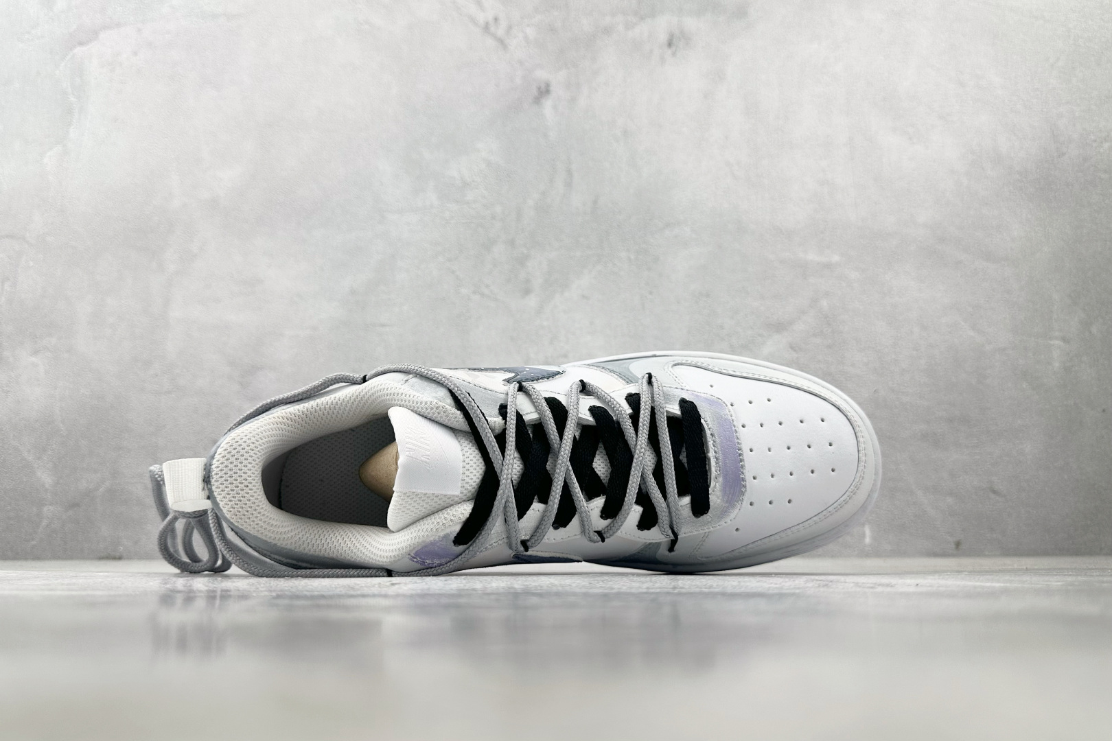 260 定制球鞋Nike Court Borough 莫兰迪 白蓝 BQ5448-100