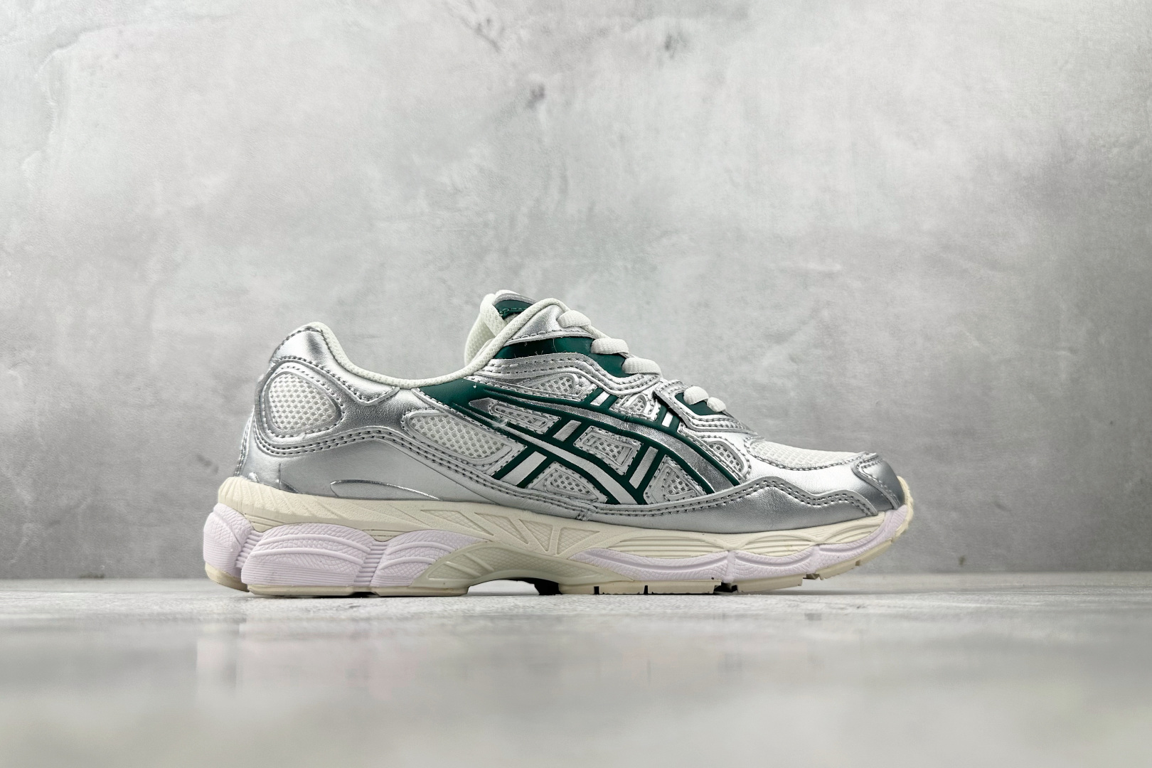 Asics GEL-NYC系列 米白银绿 1201A971-200