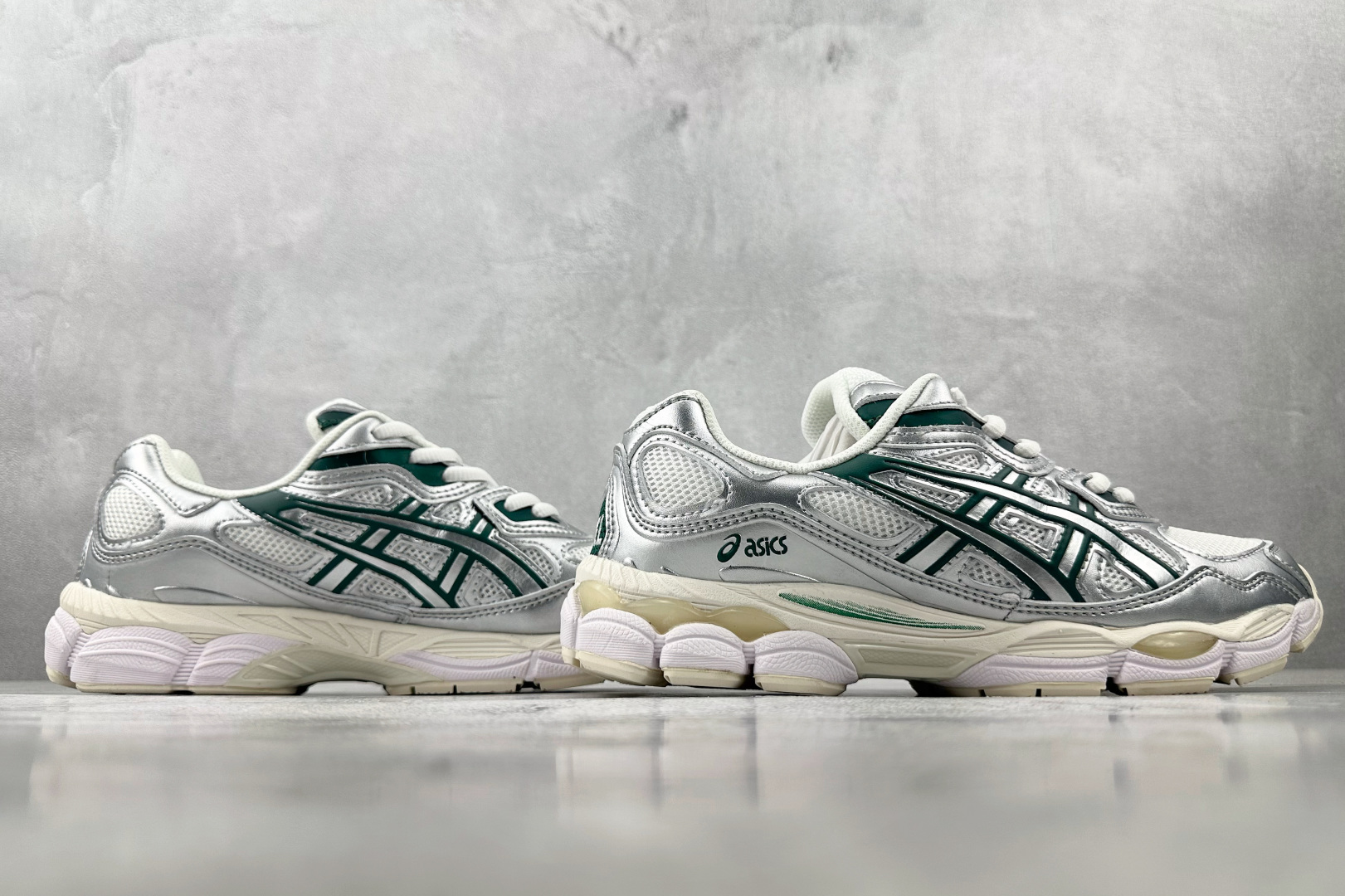 Asics GEL-NYC系列 米白银绿 1201A971-200