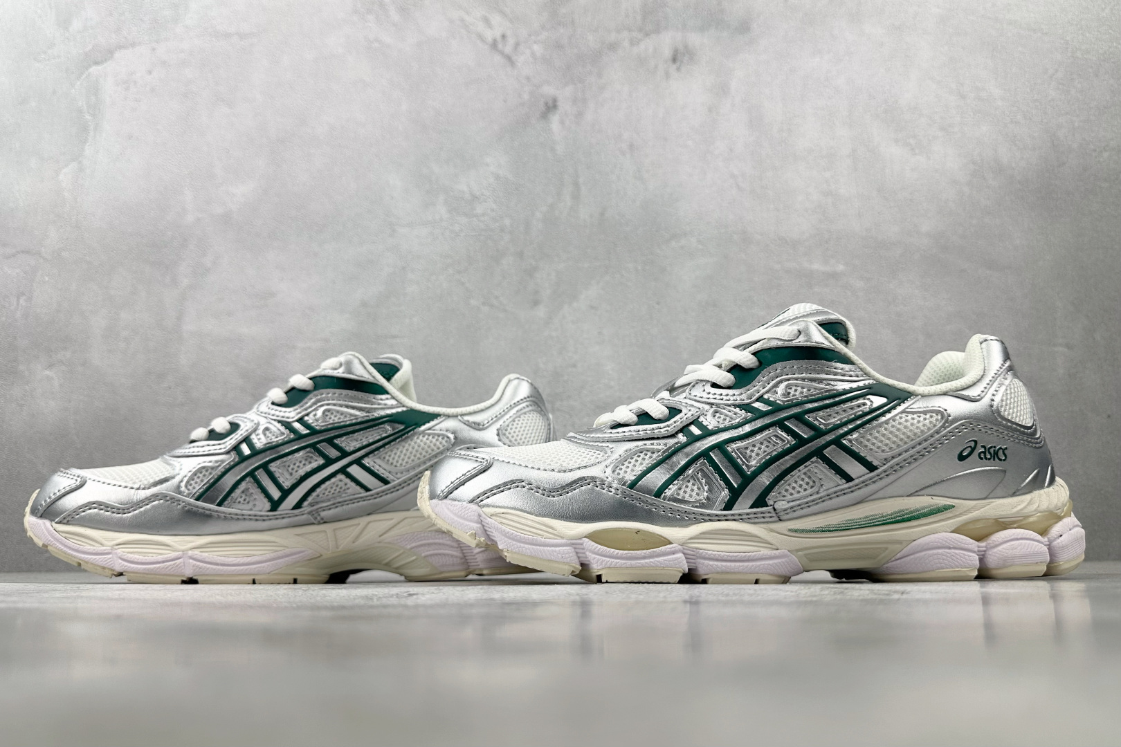 Asics GEL-NYC系列 米白银绿 1201A971-200