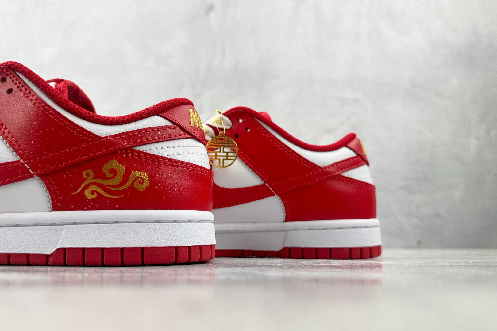 定制球鞋Nike Dunk 吉祥如意 红白 DD1873-116