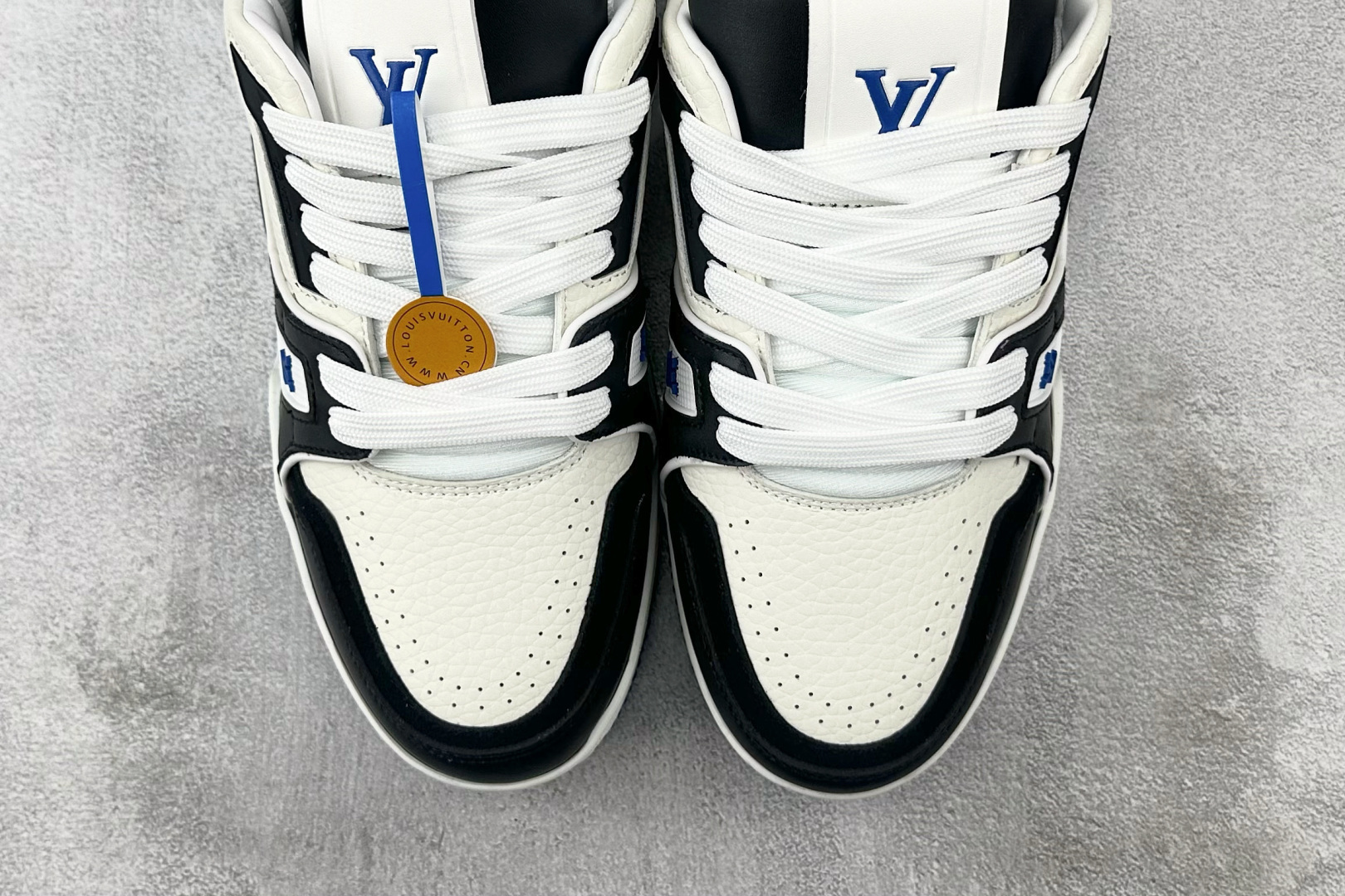 图片[7]-TX  LOUIS VUITTON Trainer 蓝黑色 货号：1ADDYZ 尺码：39 40 41 42 43 44 45 46-选品中心