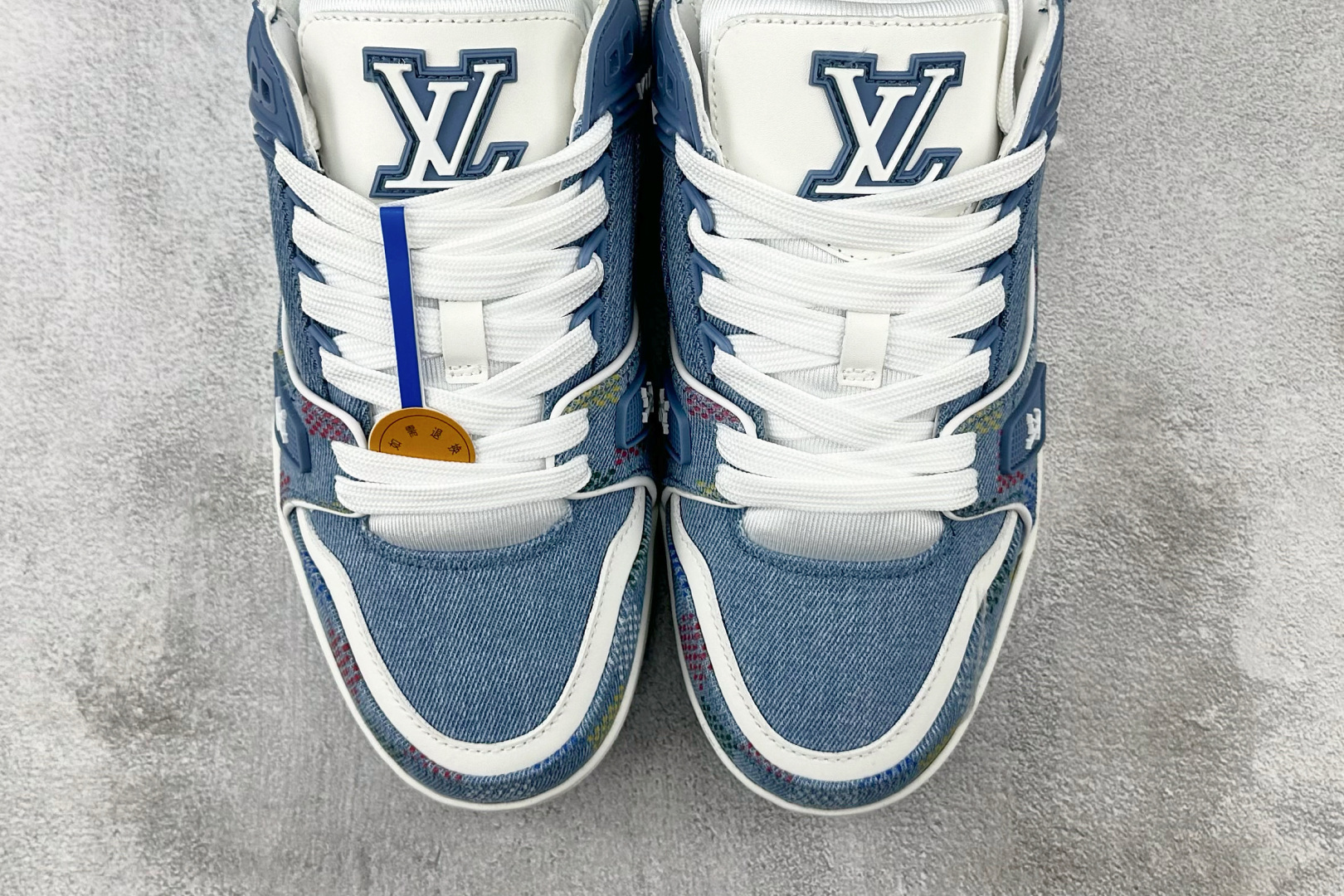 图片[7]-TX  LOUIS VUITTON Trainer 蓝色 货号：1AHCYB 尺码：36 37 38 39 40 41 42 43 44 45 46-选品中心