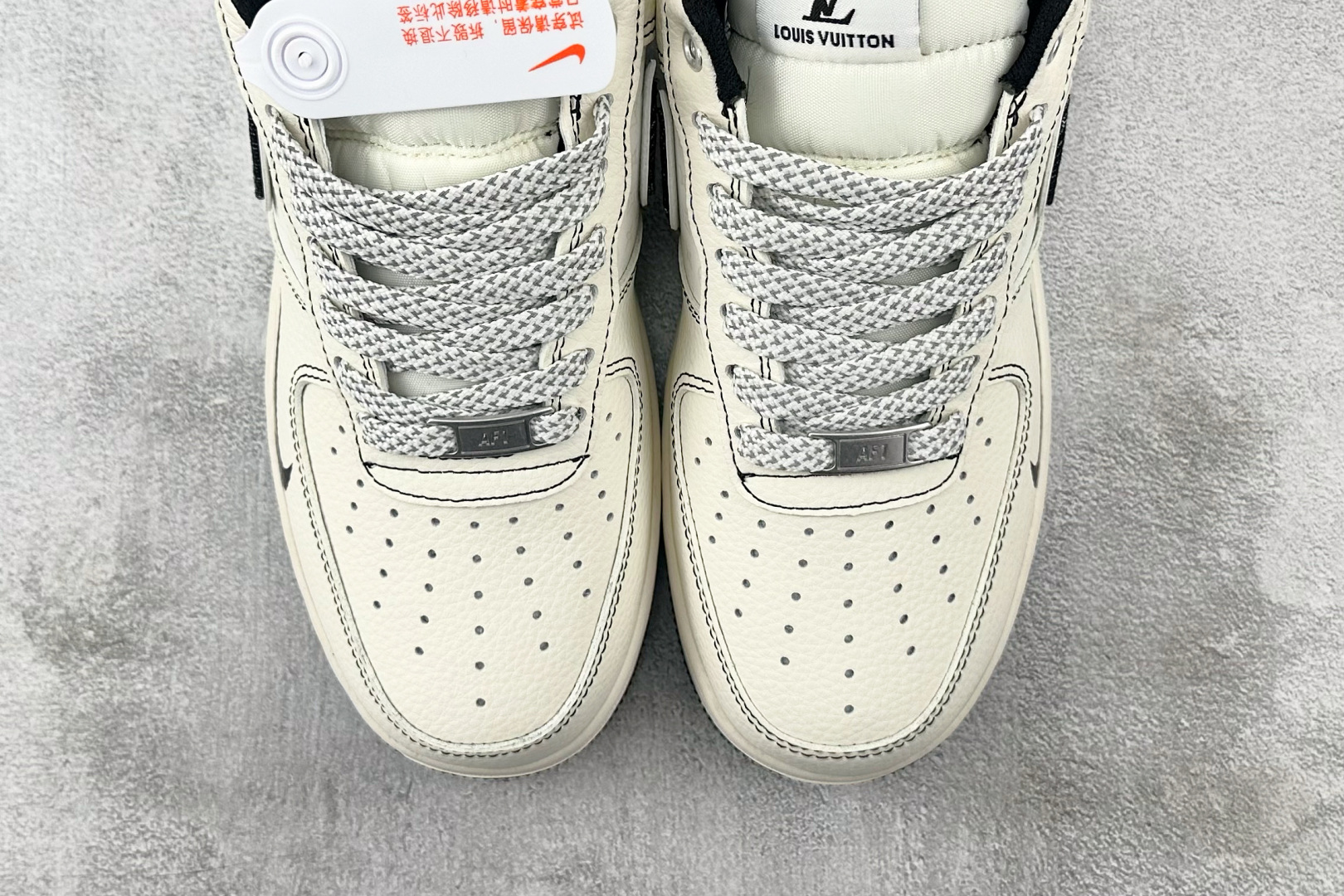 Nike Air Force 1'07 LV 联名 米白黑 YX5066-347