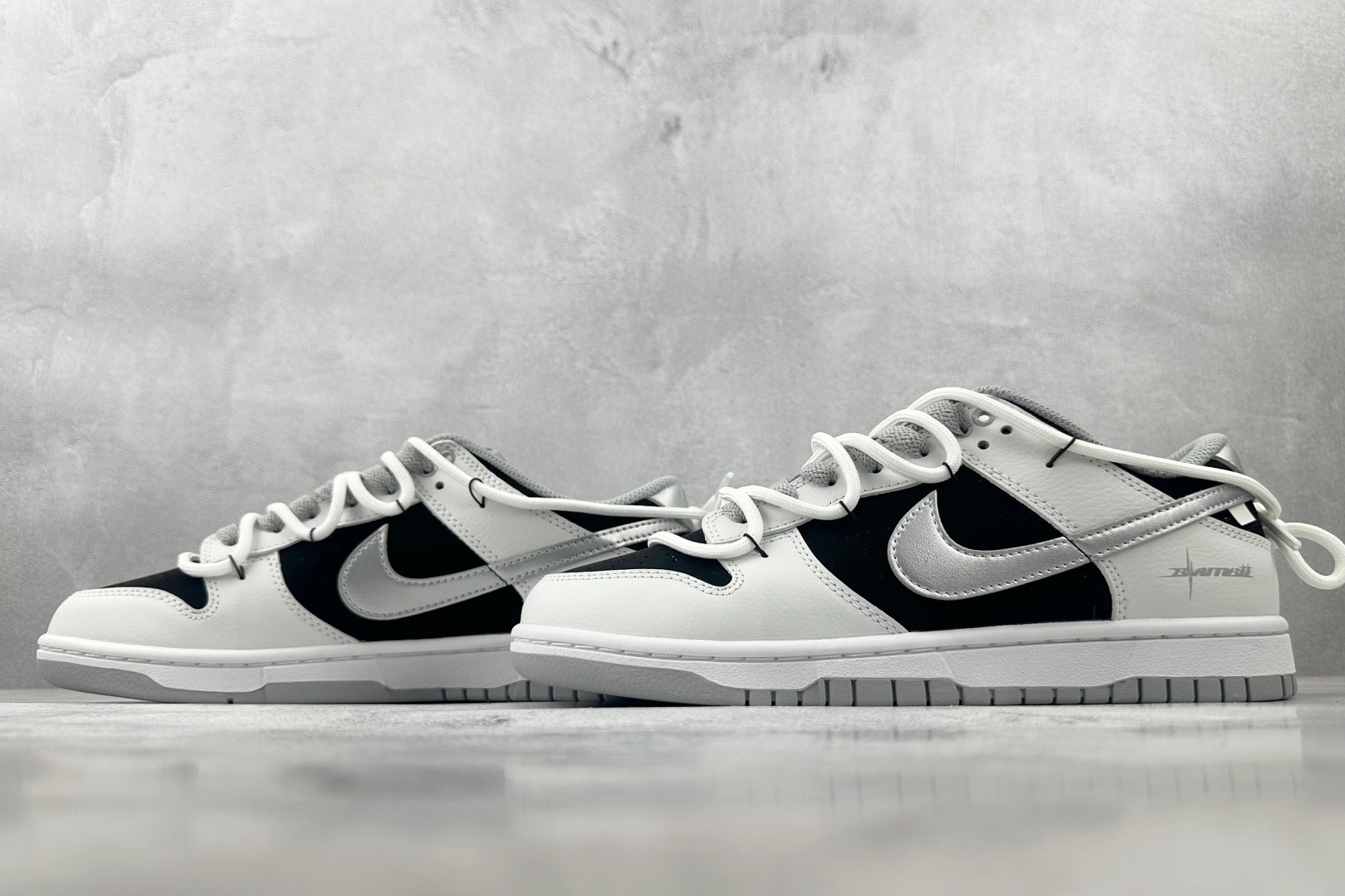 定制球鞋Nike Dunk 星黎 白黑银 WS0414-025