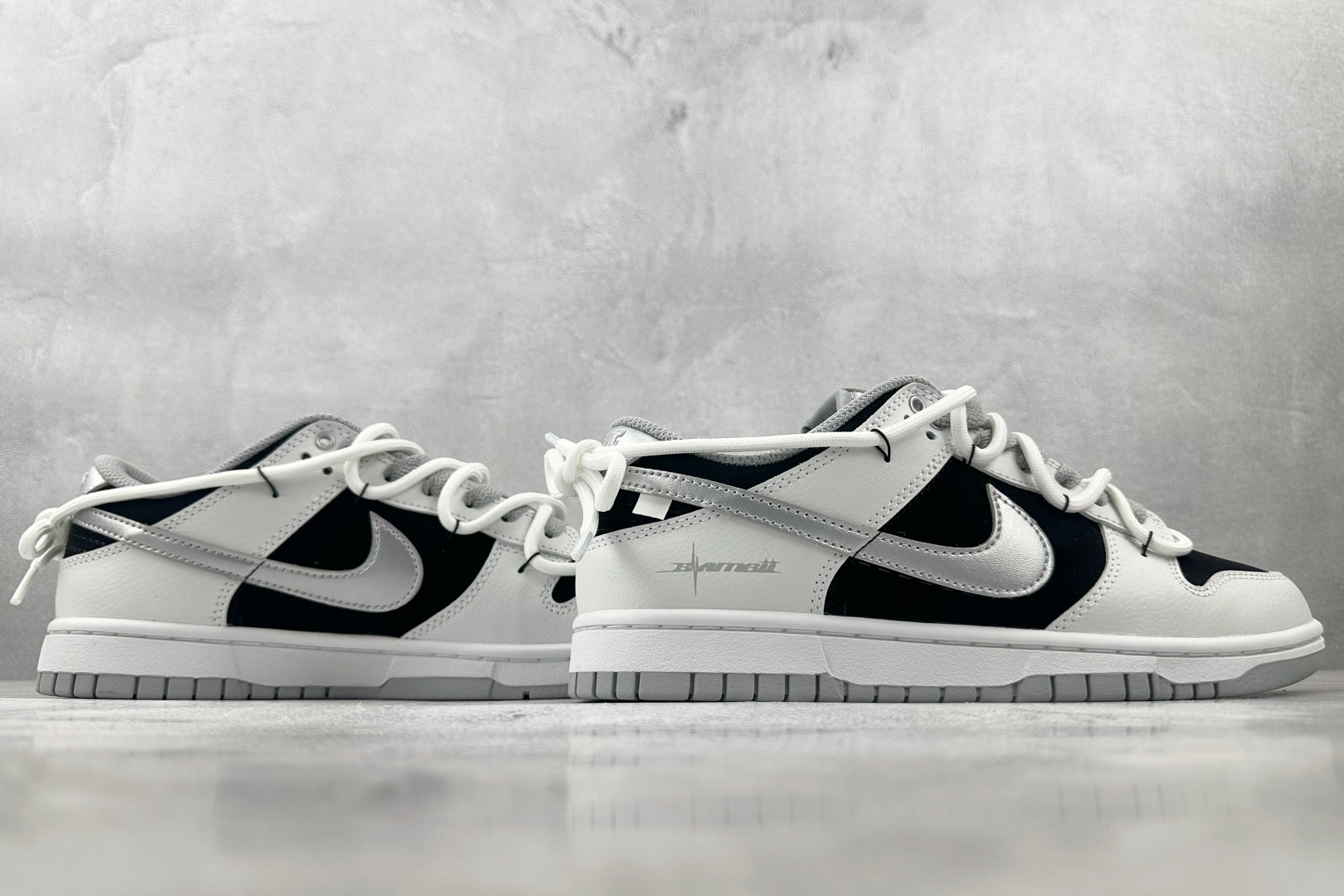 定制球鞋Nike Dunk 星黎 白黑银 WS0414-025