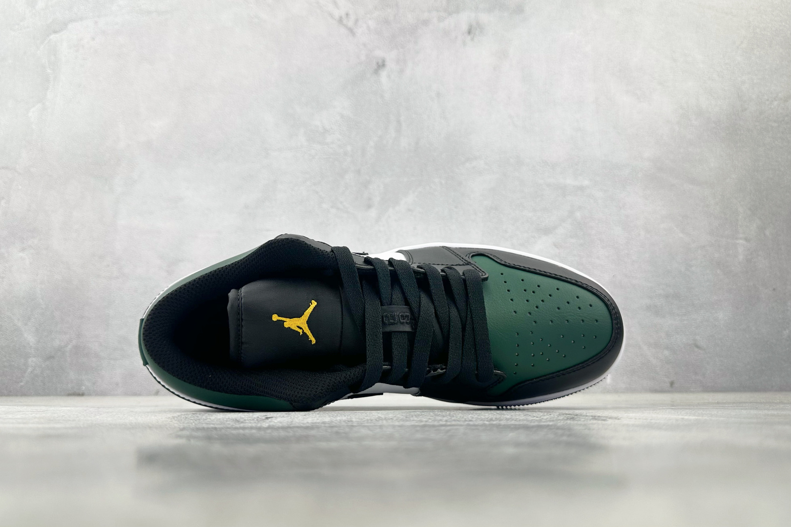 Jordan Air Jordan 1 low 黑绿脚趾 553558-371