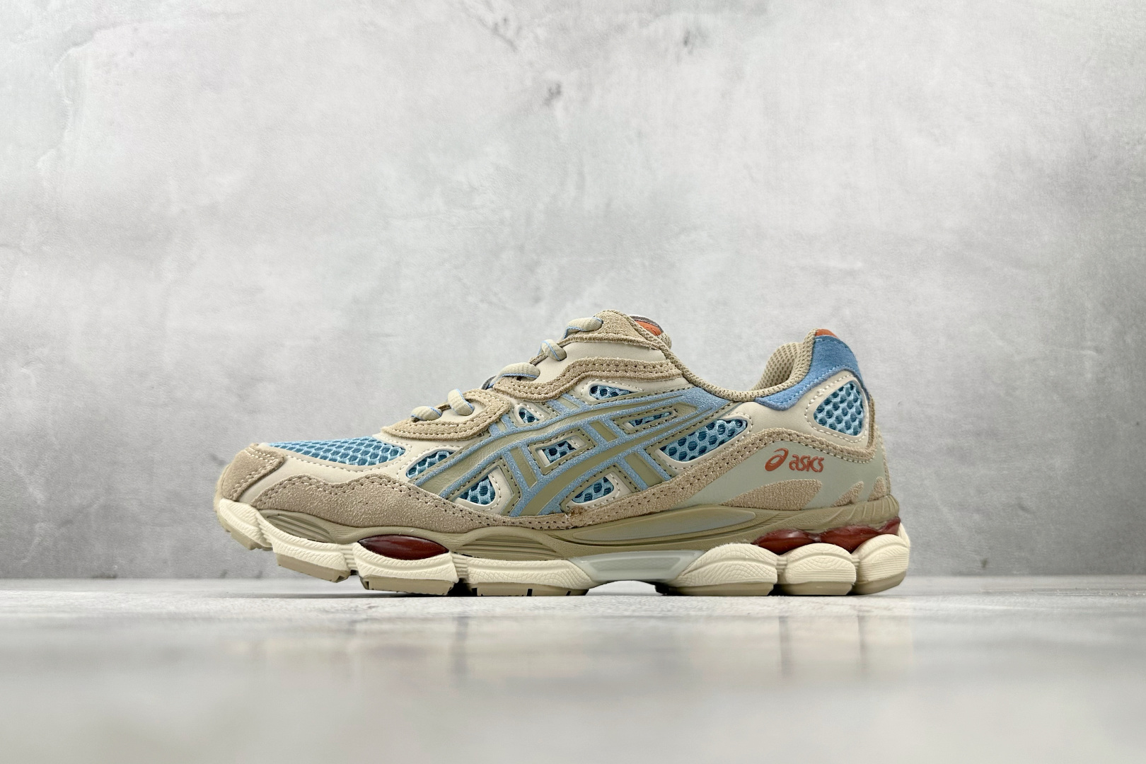 Asics GEL-NYC系列 棕蓝 1203A372-401
