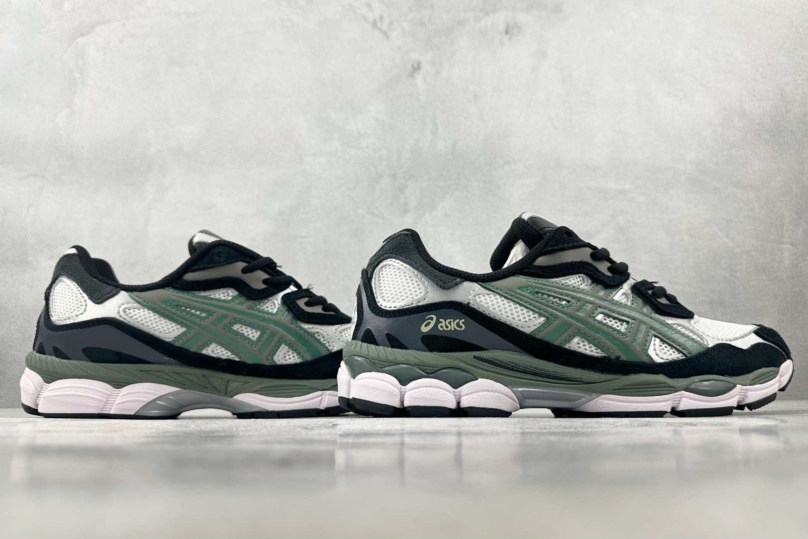 Asics GEL-NYC系列 白黑绿 1201A789-101