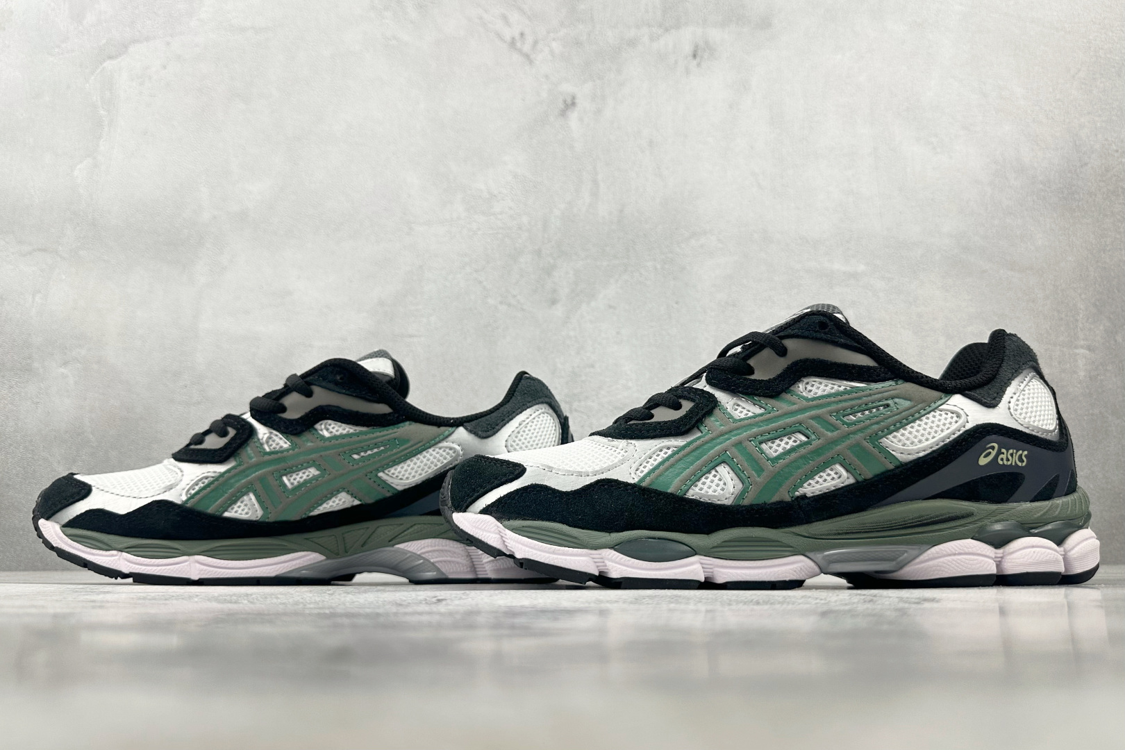 Asics GEL-NYC系列 白黑绿 1201A789-101