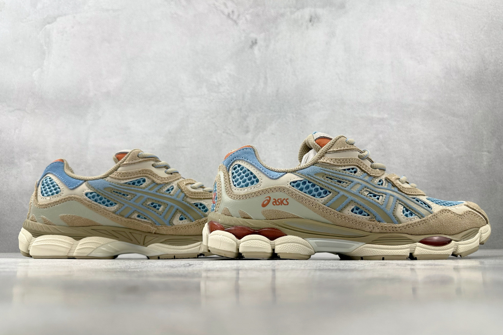 Asics GEL-NYC系列 棕蓝 1203A372-401