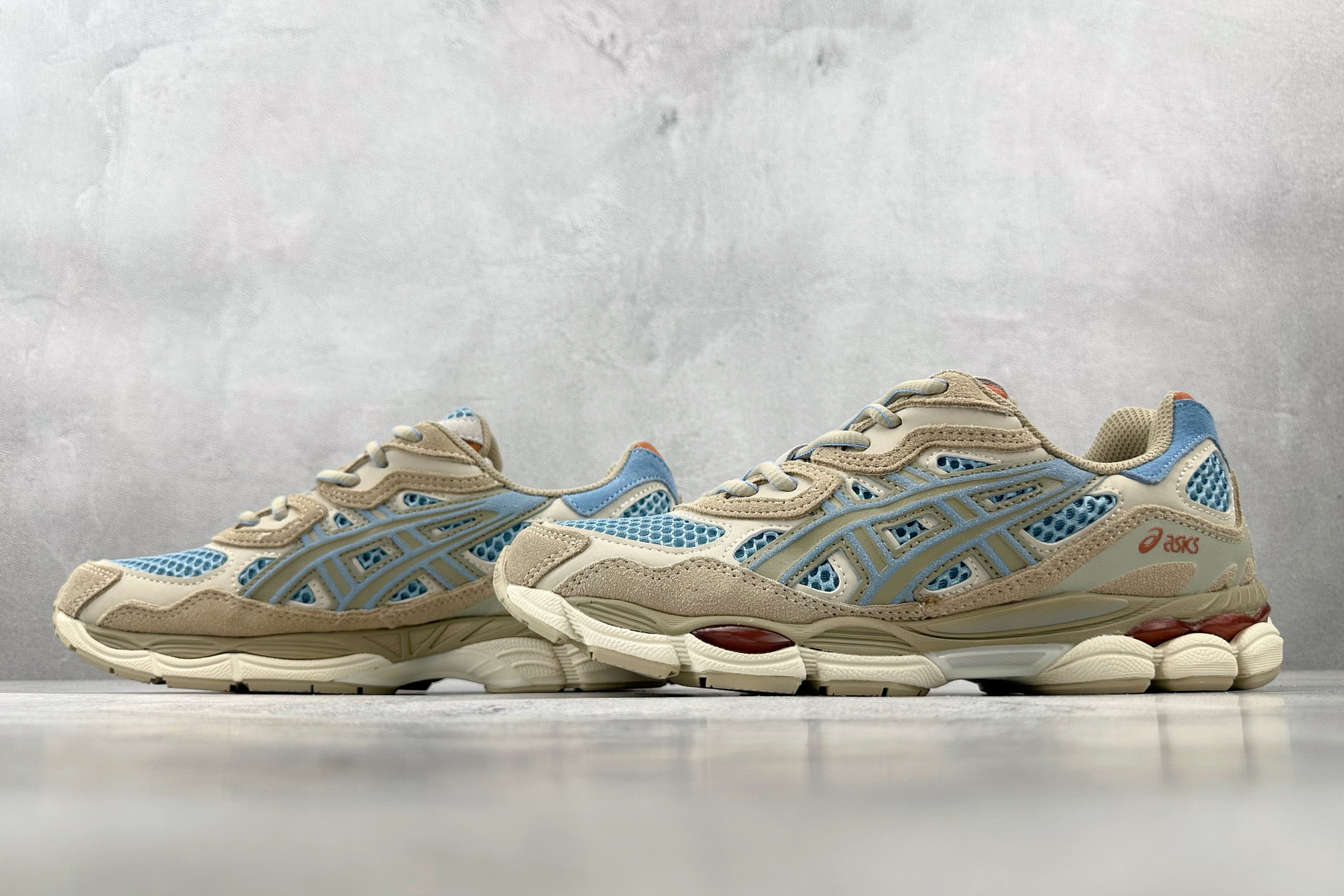 Asics GEL-NYC系列 棕蓝 1203A372-401