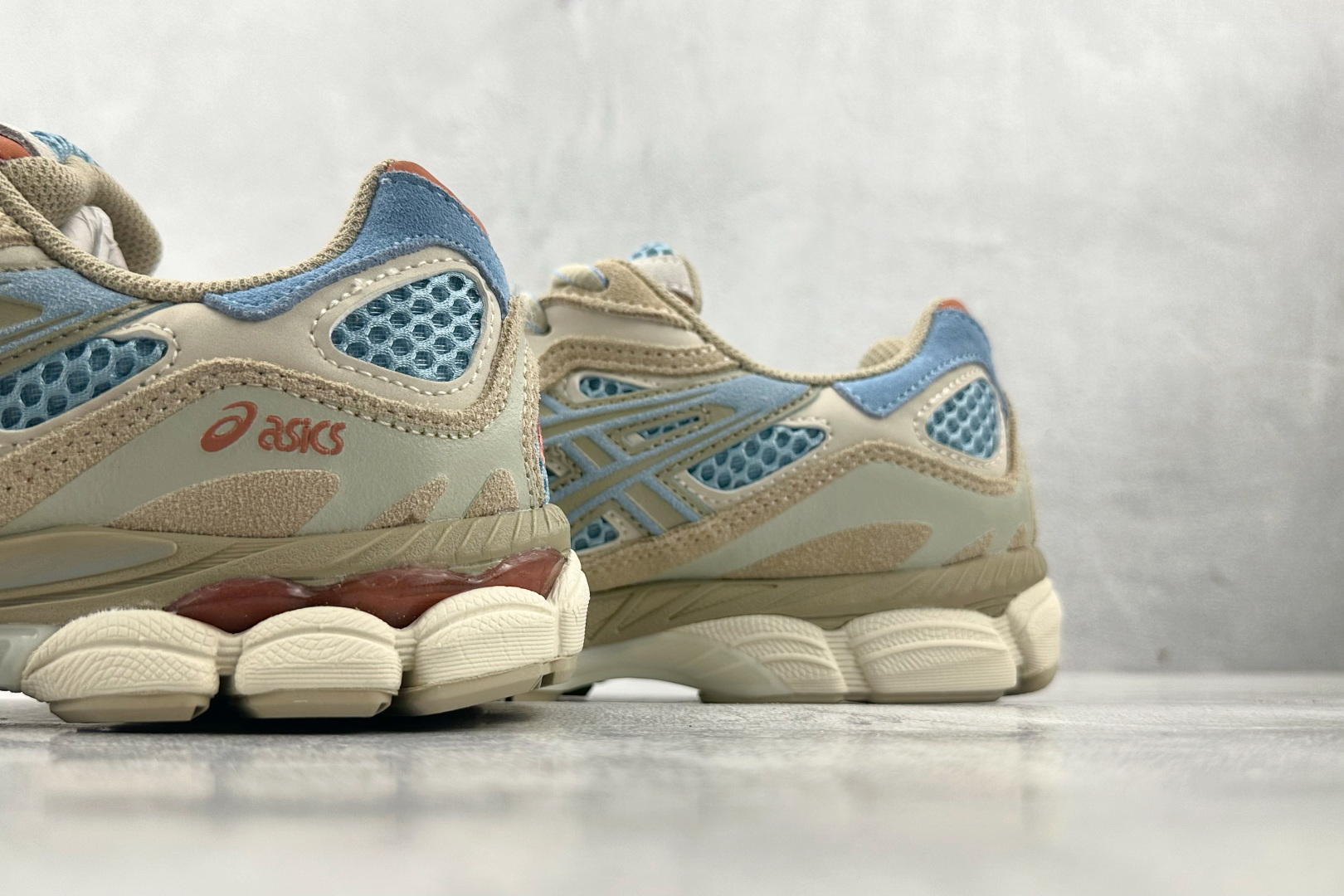 Asics GEL-NYC系列 棕蓝 1203A372-401