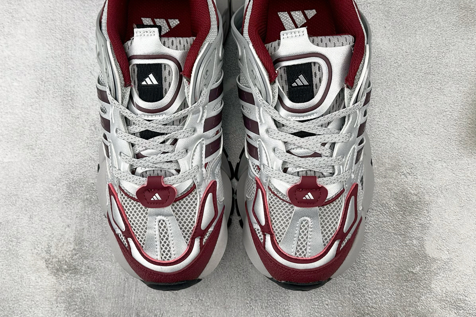 图片[7]-YH  adidas XLG RUNNER DELUXE 银酒红 货号：JP5762 尺码：36 36.5 37 38.5 39 40 40.5 41 42 42.5 43 44 44.5 45-选品中心