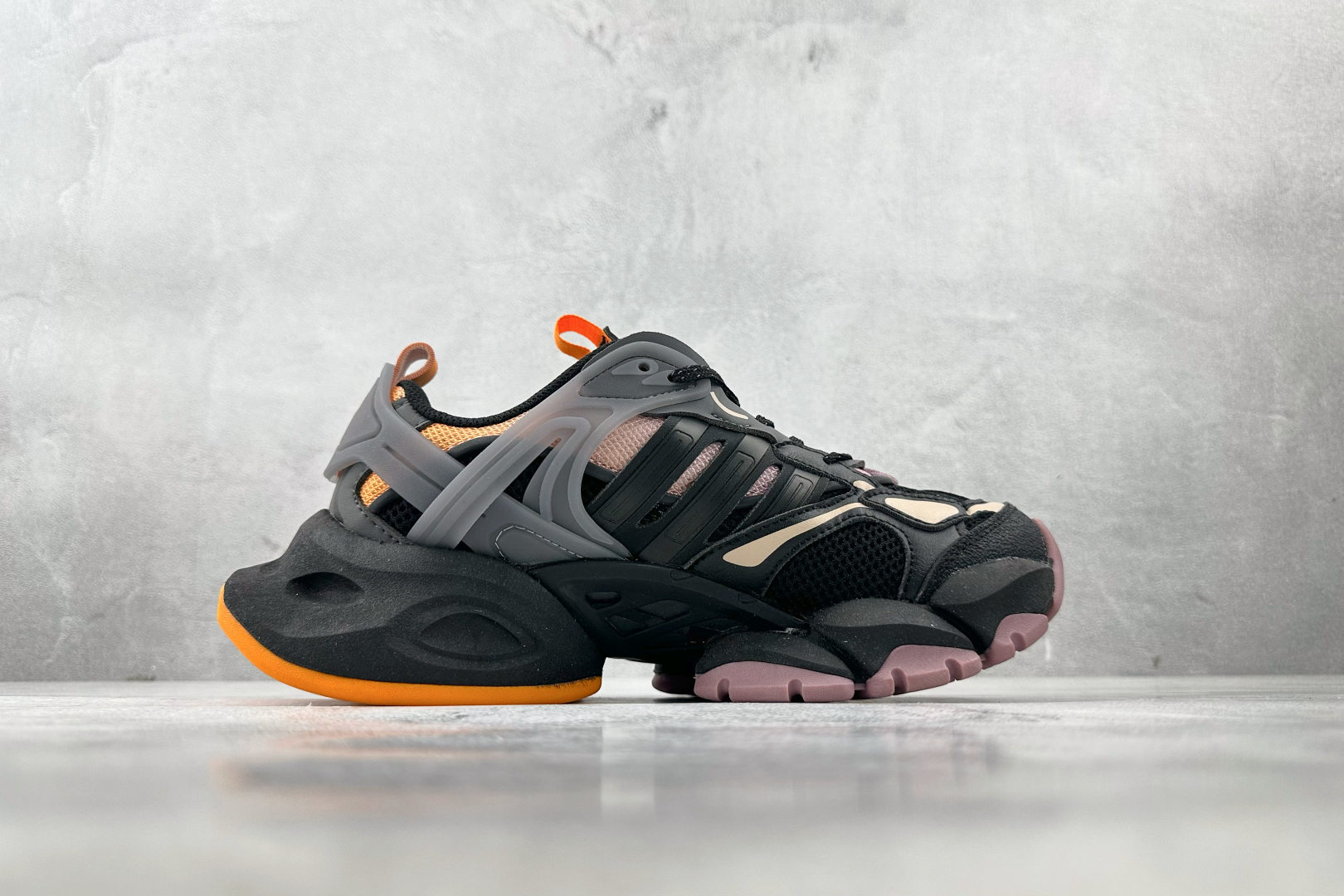 图片[2]-YH  adidas XLG RUNNER DELUXE 黑橙 货号：JP5765 尺码：36 36.5 37 38.5 39 40 40.5 41 42 42.5 43 44 44.5 45-选品中心