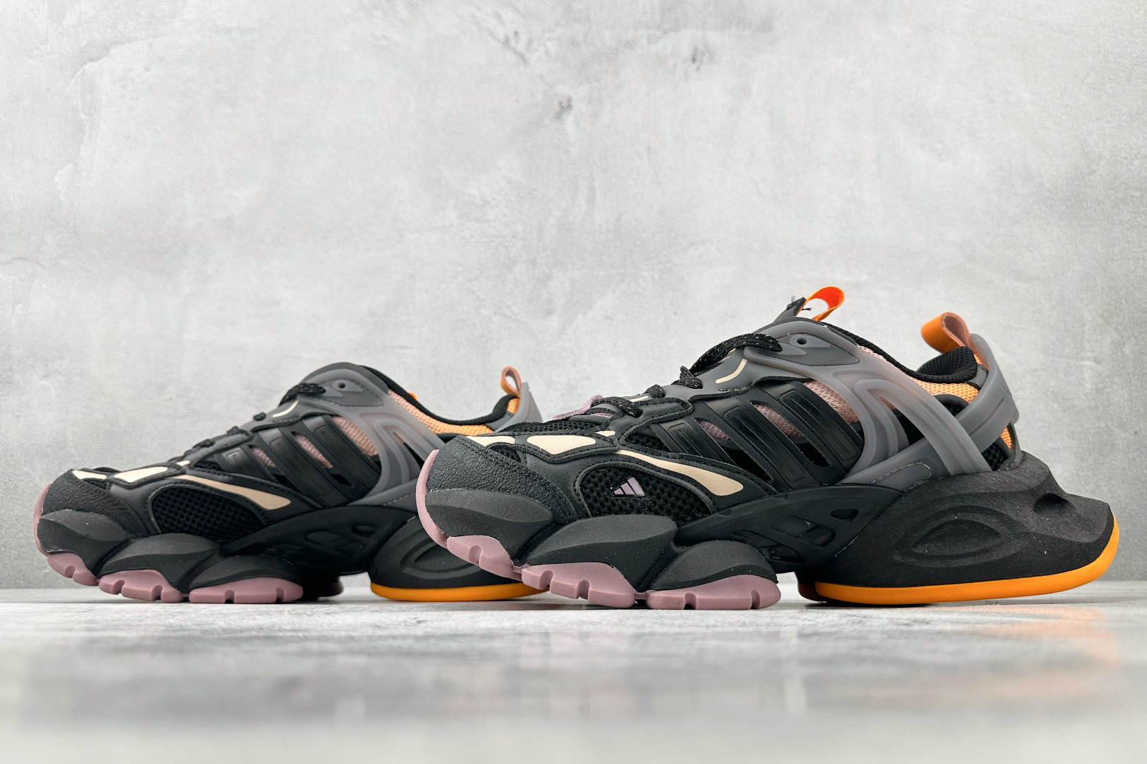 图片[5]-YH  adidas XLG RUNNER DELUXE 黑橙 货号：JP5765 尺码：36 36.5 37 38.5 39 40 40.5 41 42 42.5 43 44 44.5 45-选品中心