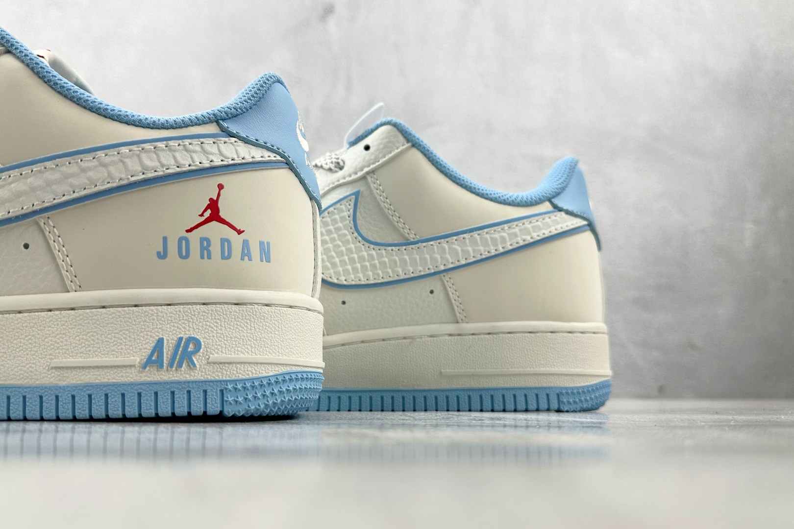 Nike Air Force 1'07 Jordan 联名 米白蓝 CS5288-029