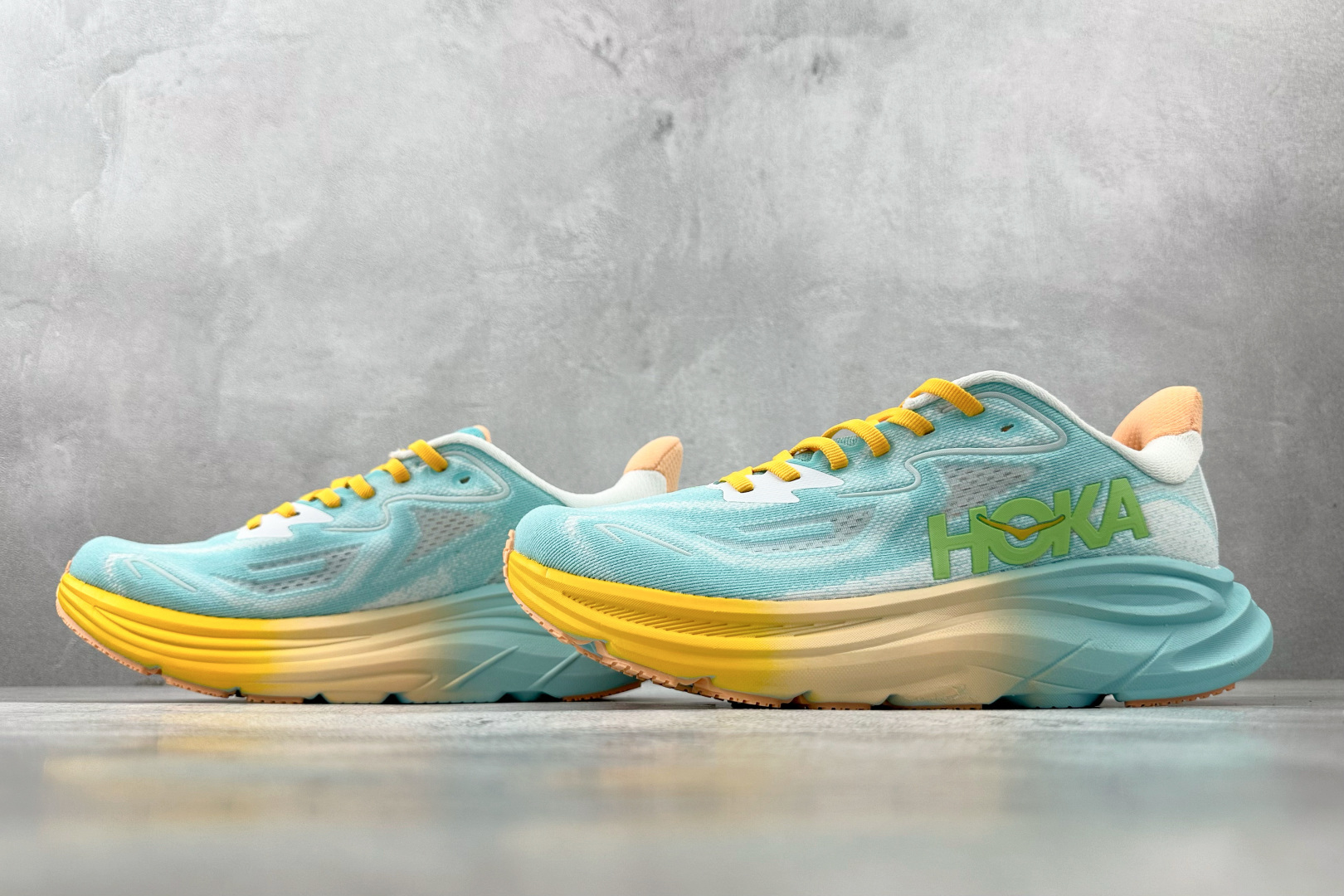 图片[5]-HK  平台专供 HOKA ONE ONE CLIFTON 10 蓝白 货号：1162030-BPRK 尺码：36 36.5 37 38.5 39 40 40.5 41 42 42.5 43 44 44.5 45 46-选品中心