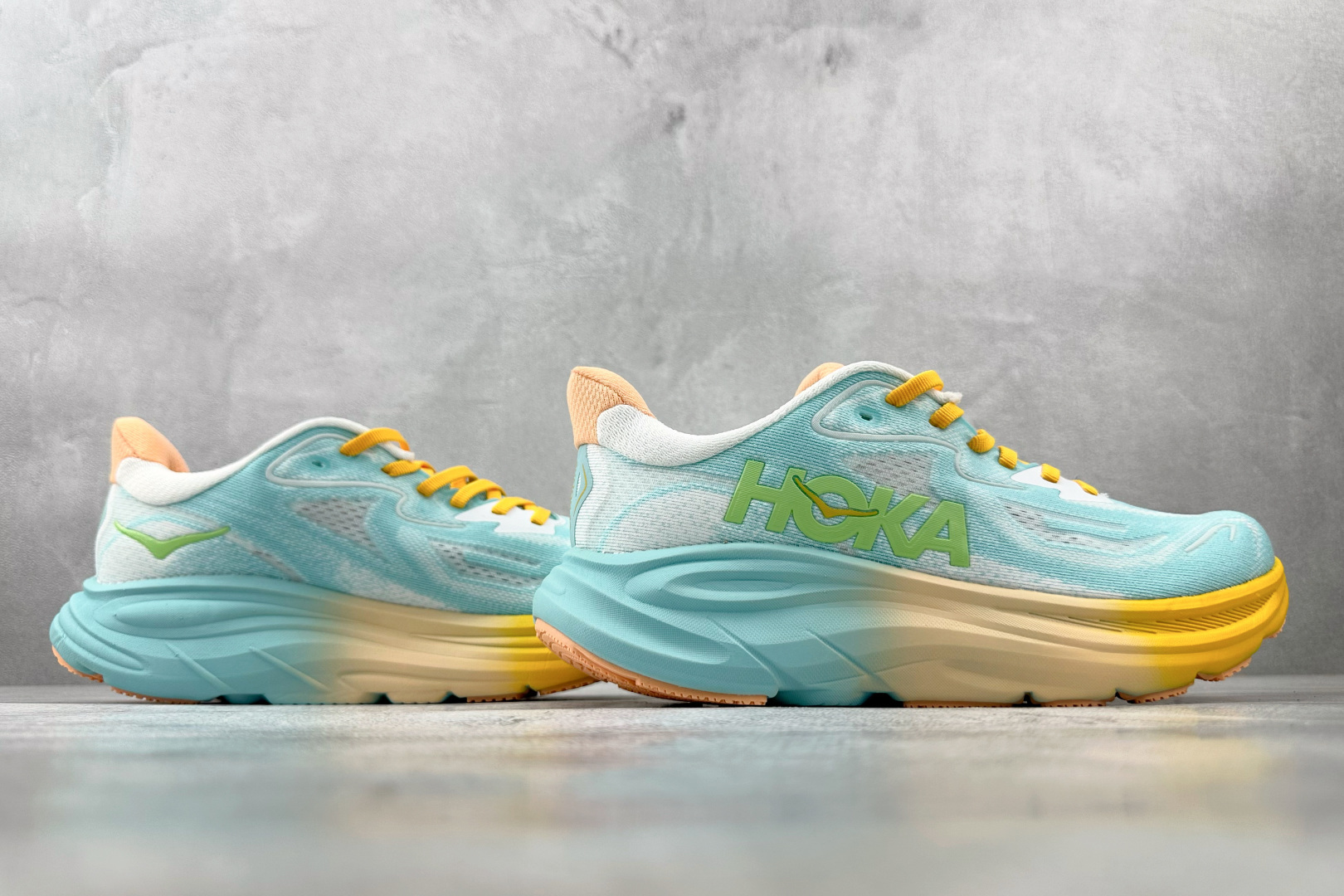 图片[6]-HK  平台专供 HOKA ONE ONE CLIFTON 10 蓝白 货号：1162030-BPRK 尺码：36 36.5 37 38.5 39 40 40.5 41 42 42.5 43 44 44.5 45 46-选品中心