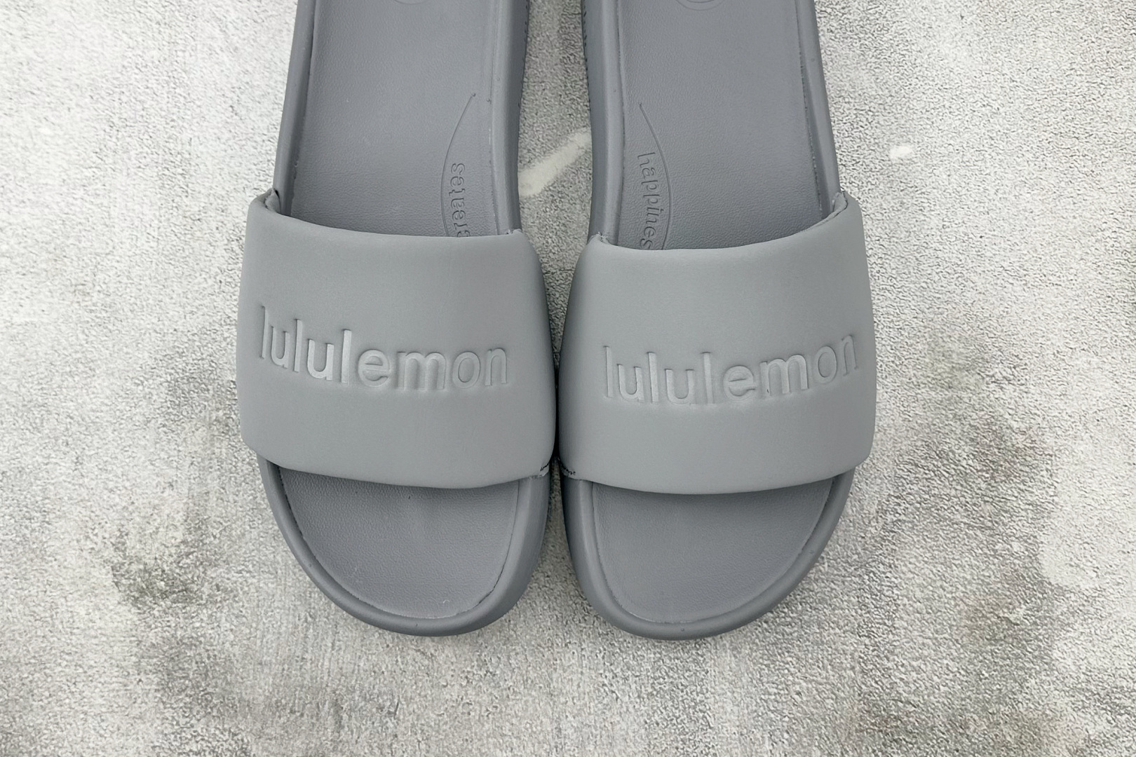 全新工厂开发 lululemon露露示蒙 restfeel slide 灰色 LM9AYYS-069