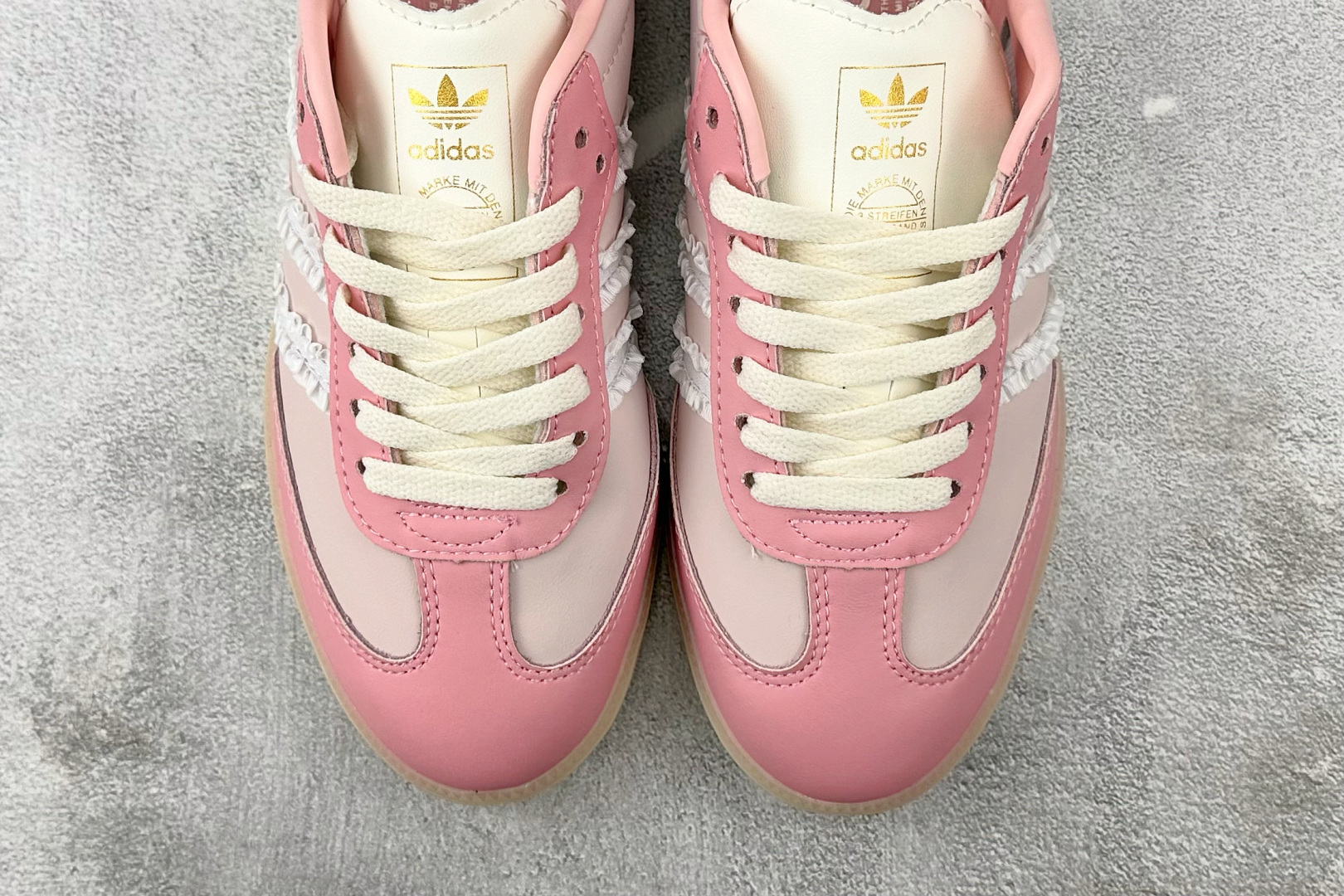 出口订单 adidoriginals Samba 粉色 JR8830
