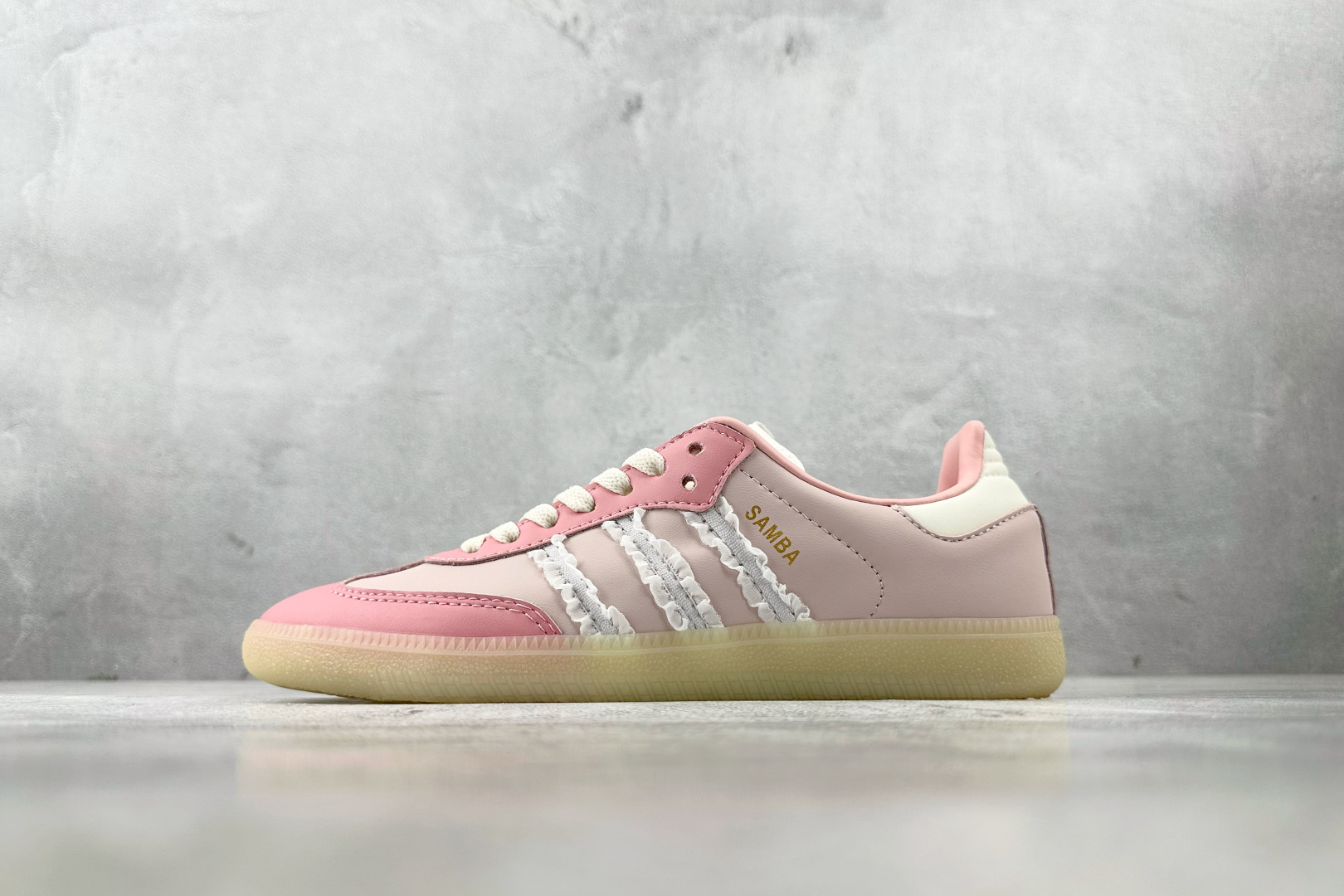 出口订单 adidoriginals Samba 粉色 JR8830