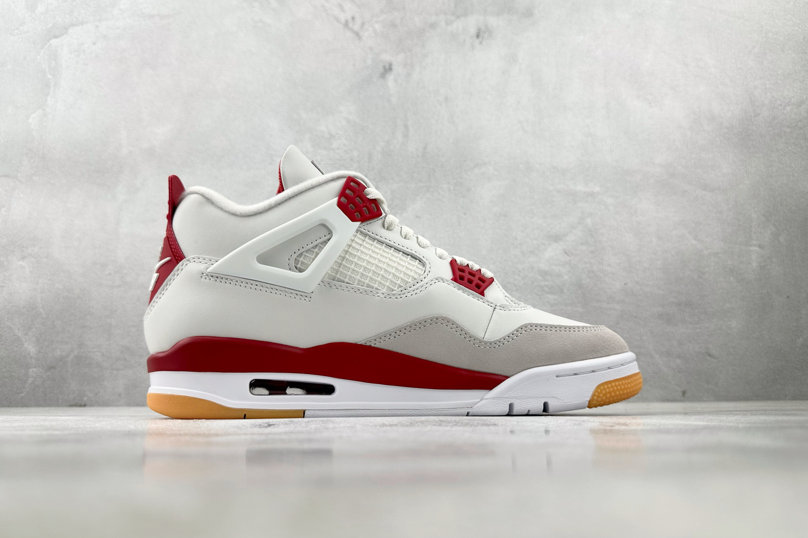 Nike SB x Jordan Air Jordan 4 ”Varsity Red”联名款 白红 DR5415-106