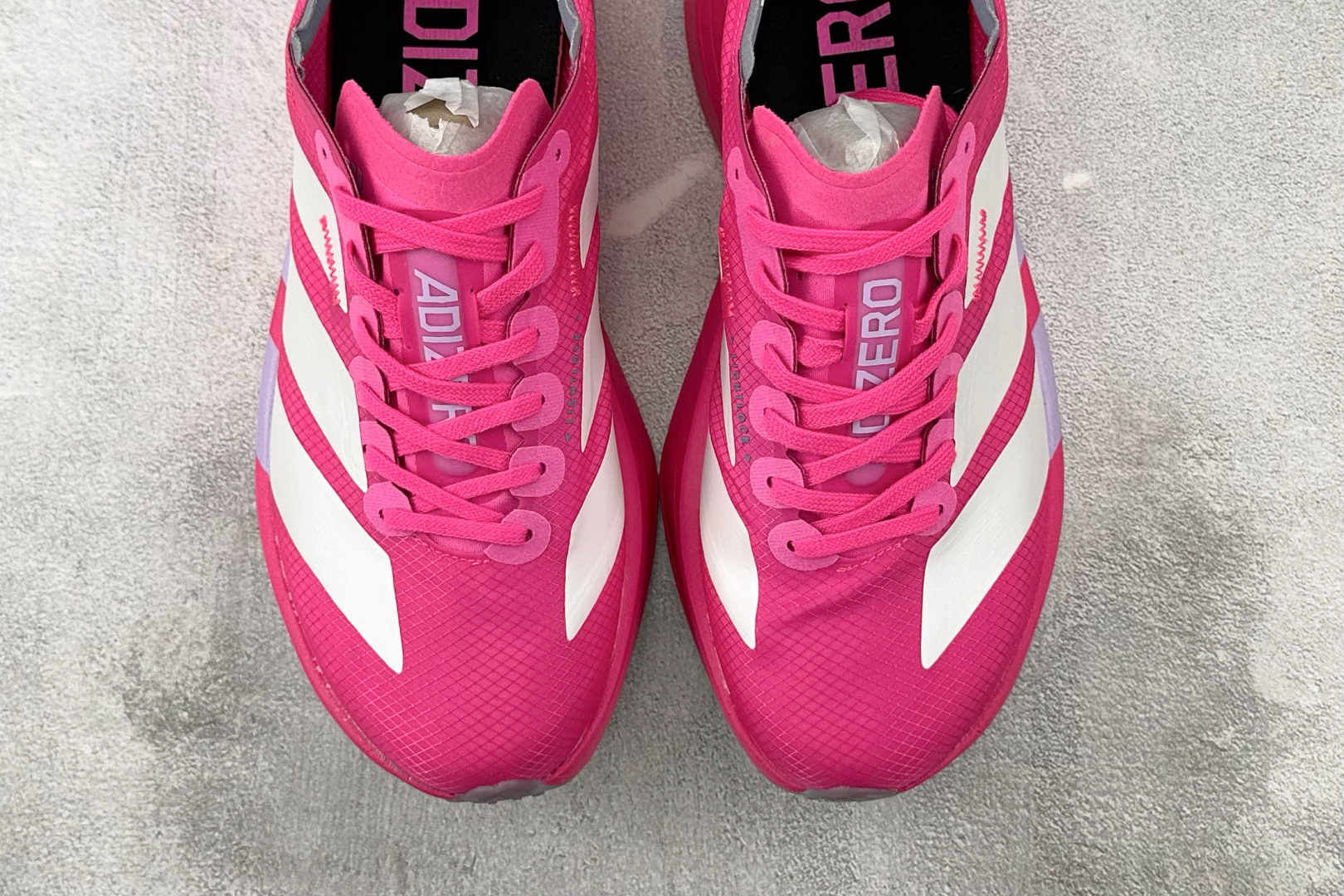 纯原 adidAdizero Adios Pro 4 粉色 JR1269