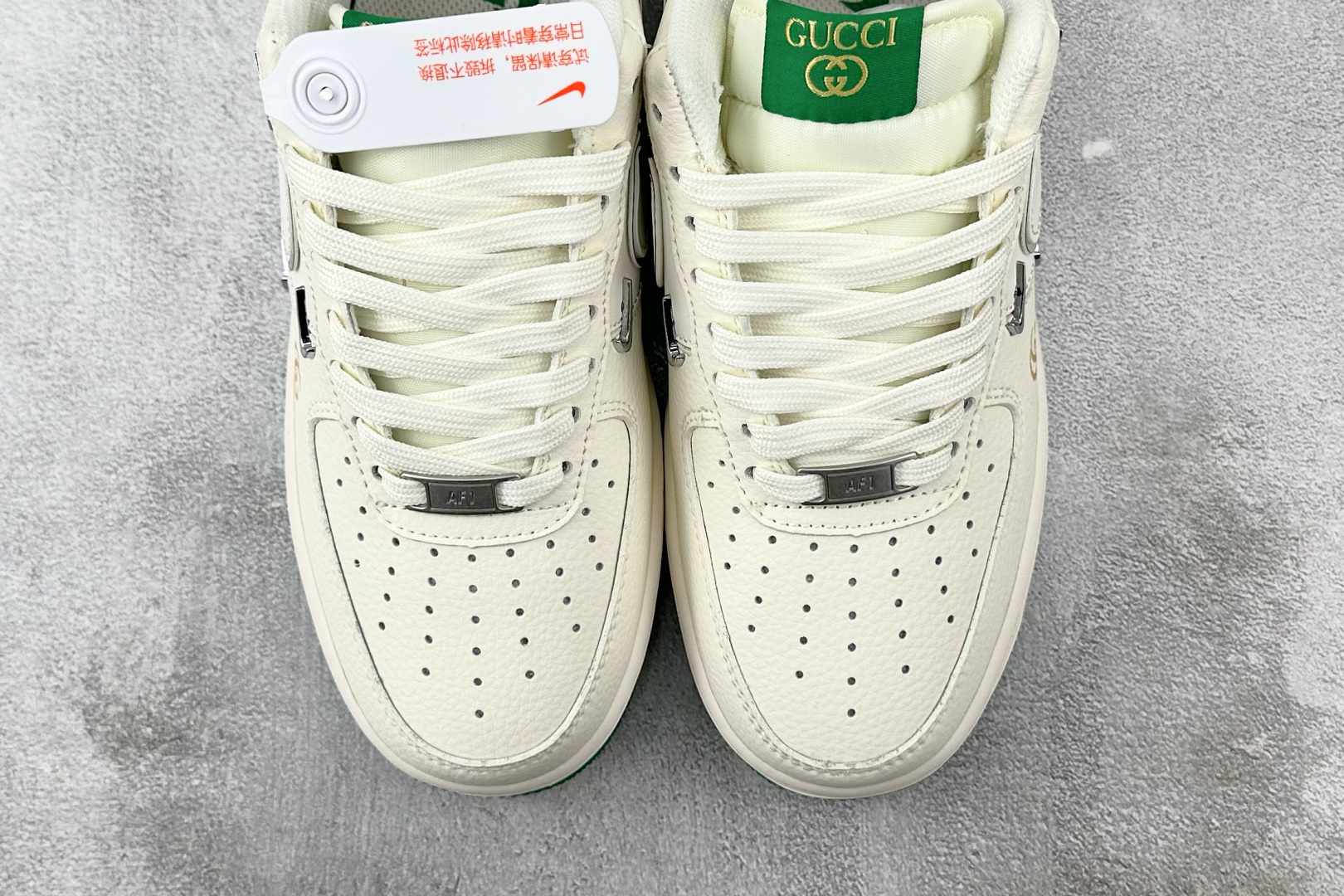 260 Nike Air Force 1'07 GUCCI 联名 米白绿 XS2869-002