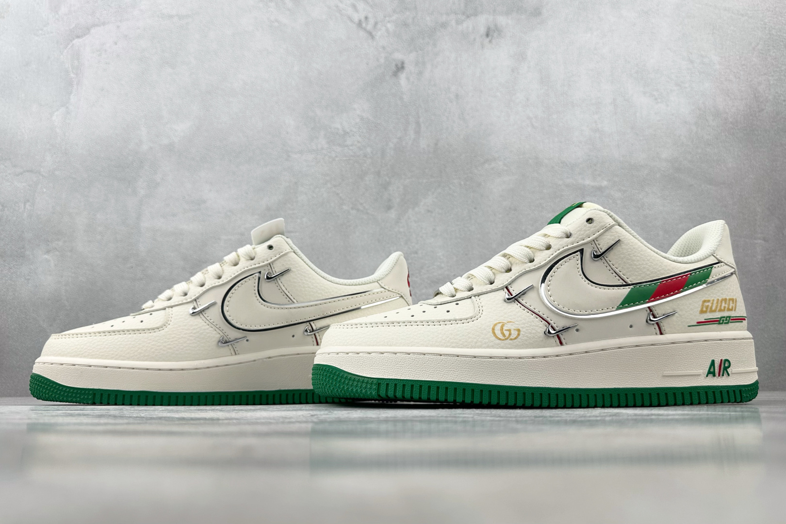 260 Nike Air Force 1'07 GUCCI 联名 米白绿 XS2869-002